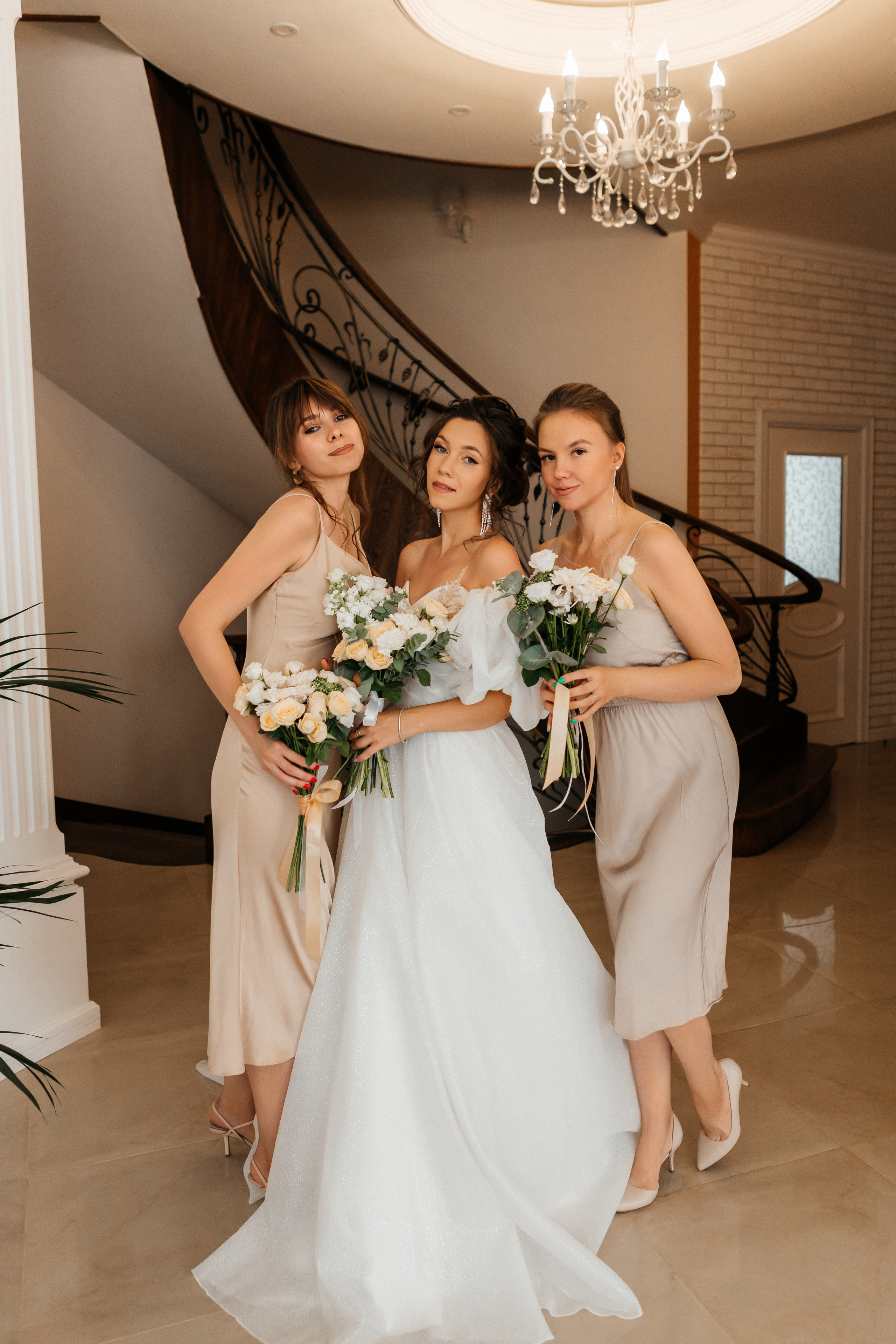 Свадебная фотосессия в загородном доме