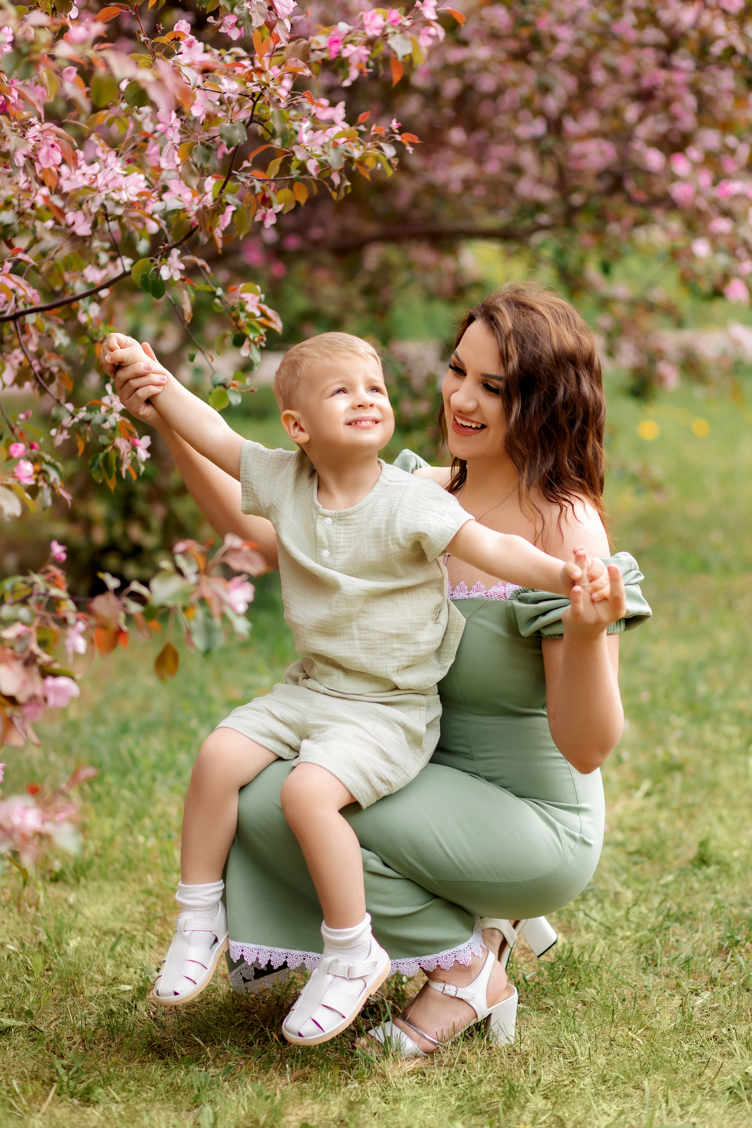 Фотосессия в цветении. Зотова Алена — семейный и женский фотограф в Зеленограде