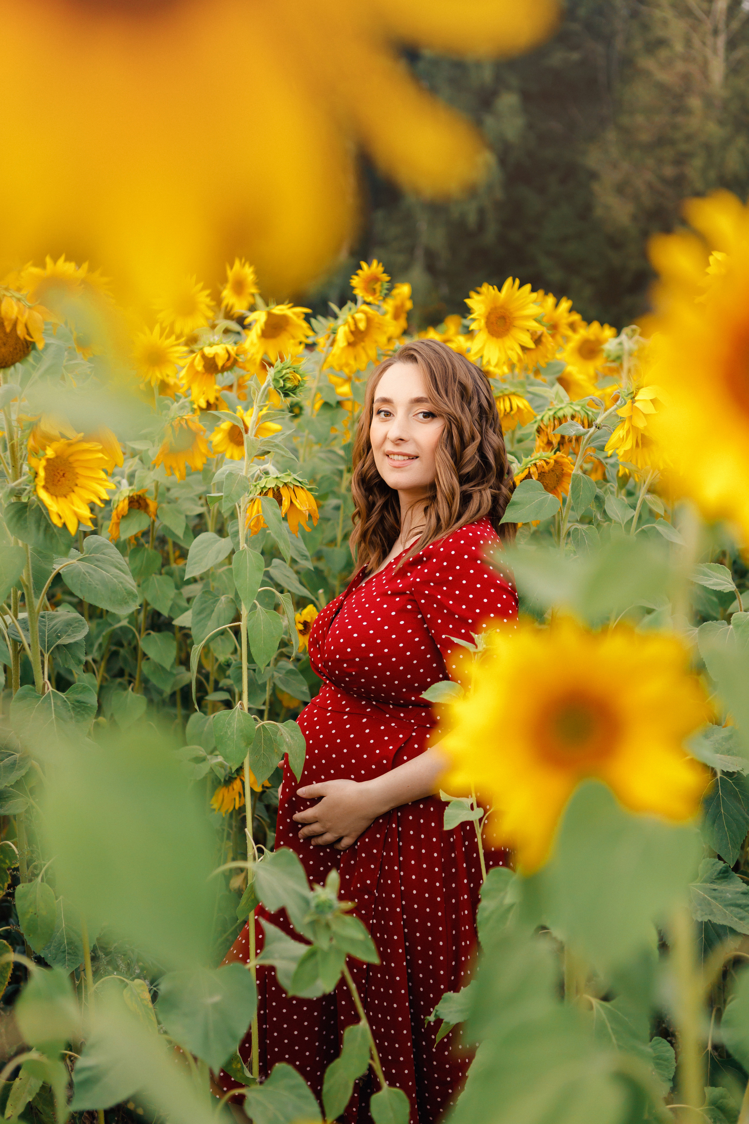 Фотосессия с подсолнухами. Зотова Алена — семейный и женский фотограф в Зеленограде