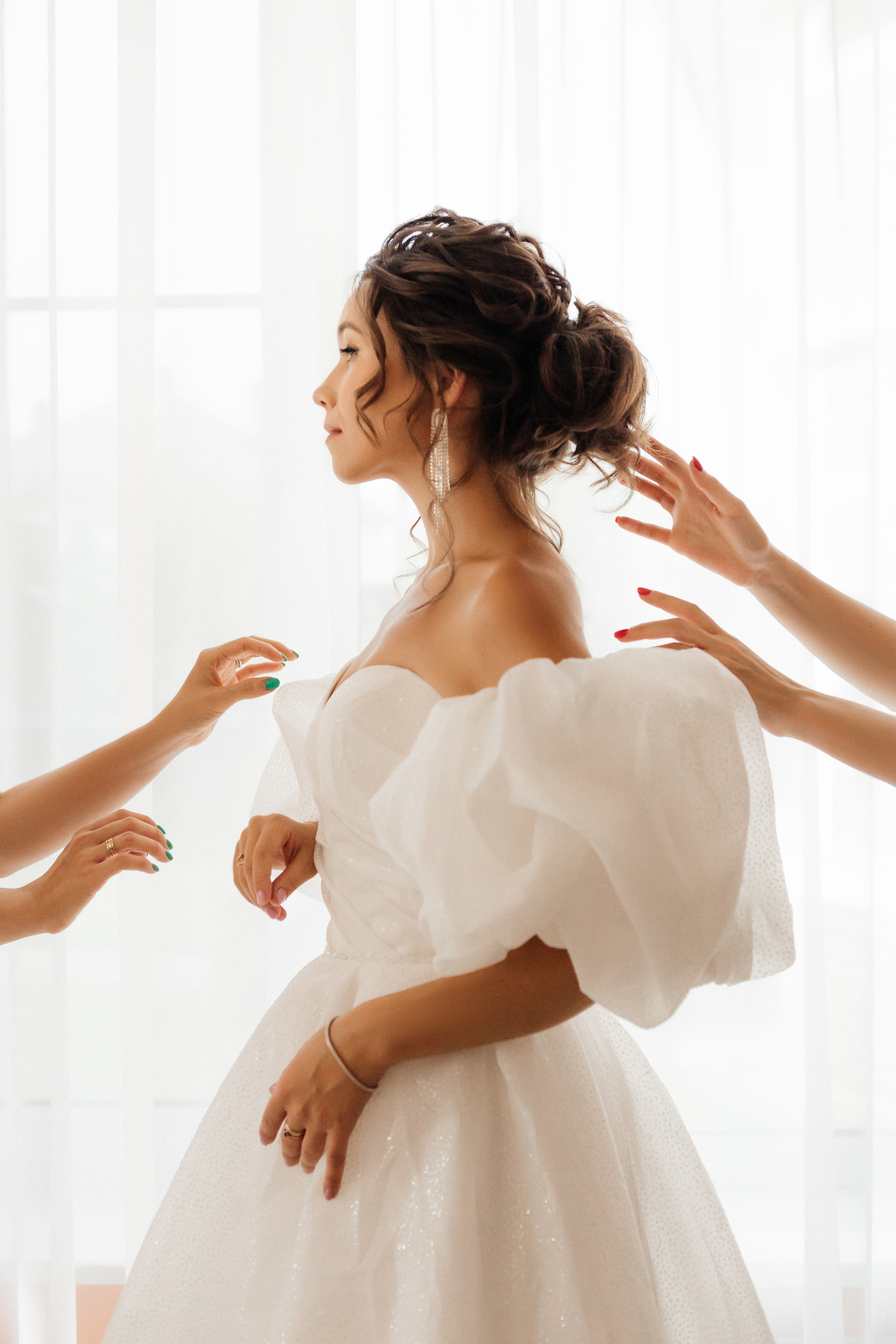 Свадебная фотосессия в загородном доме