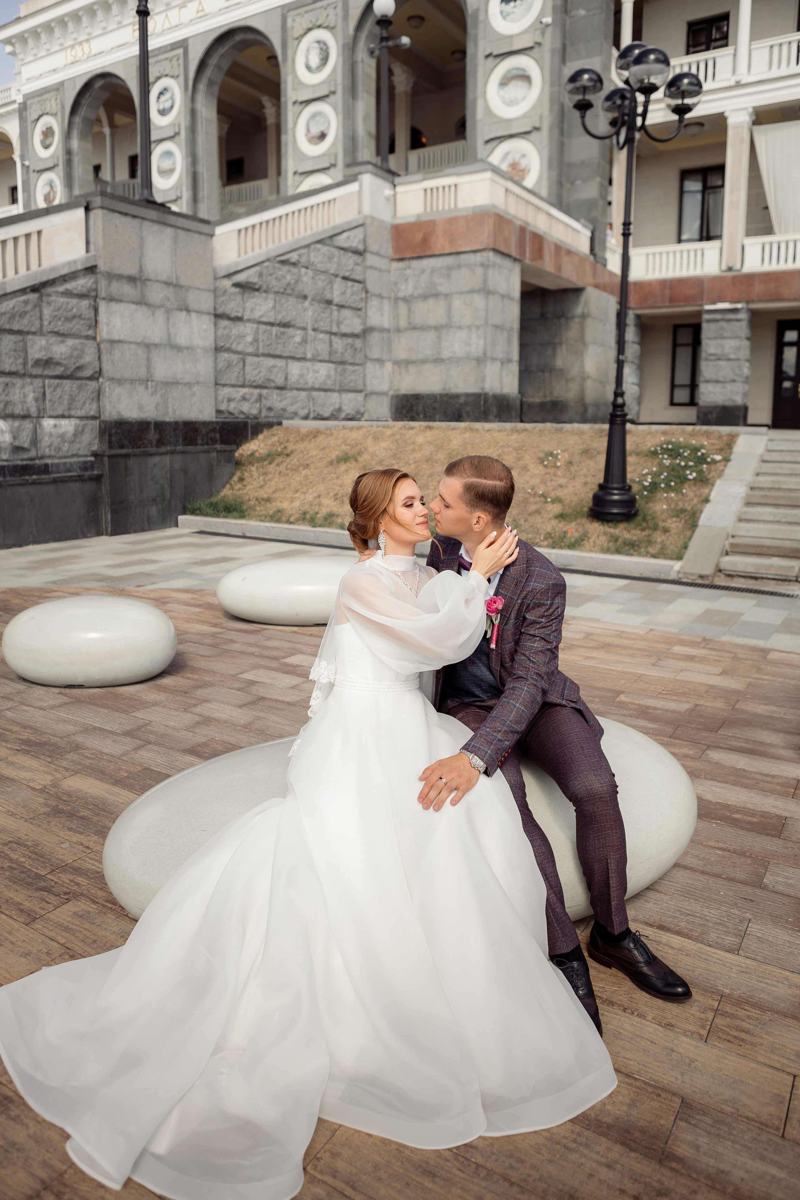 Свадебная фотосессия на Речном вокзале