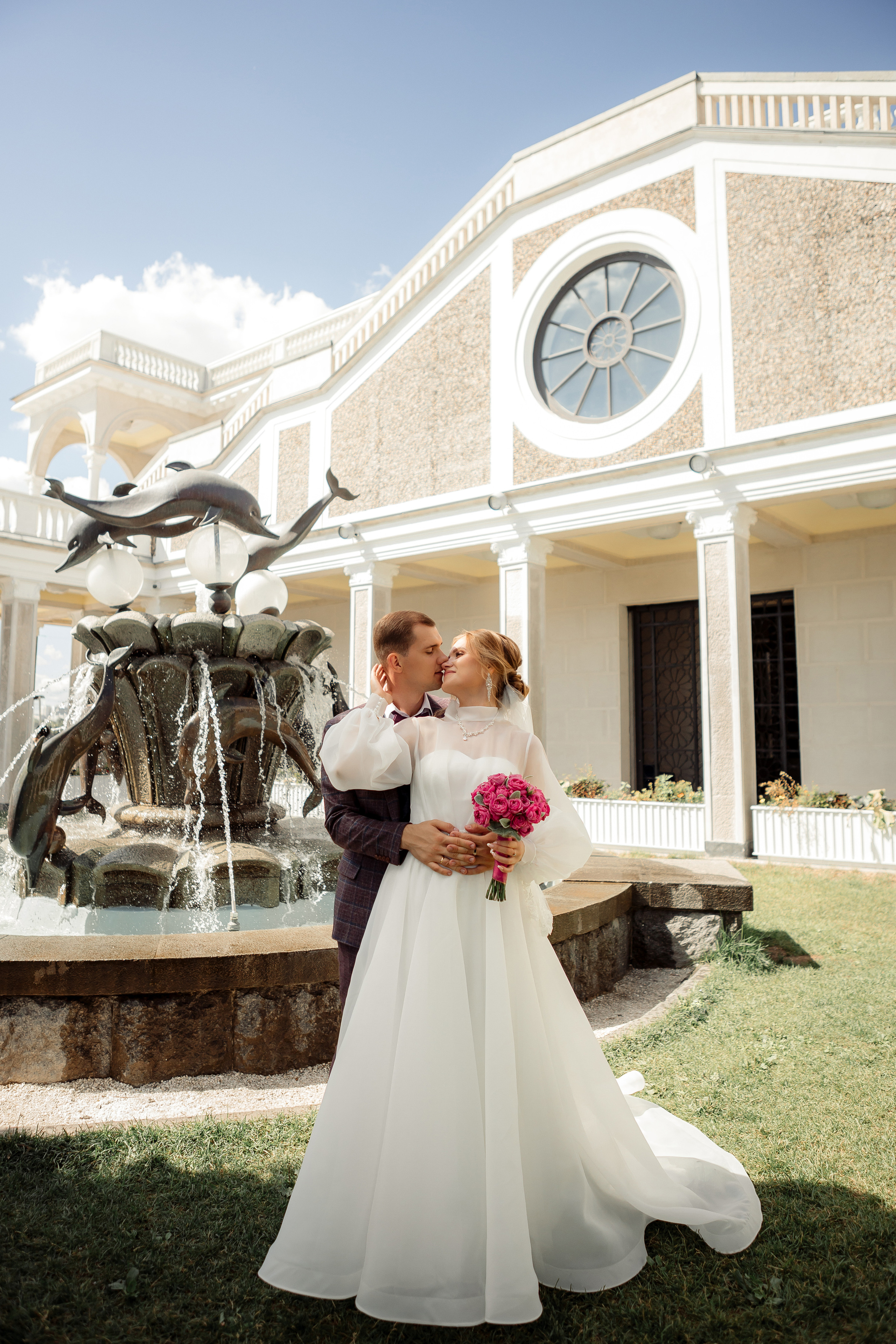 Свадебная фотосессия на Речном вокзале