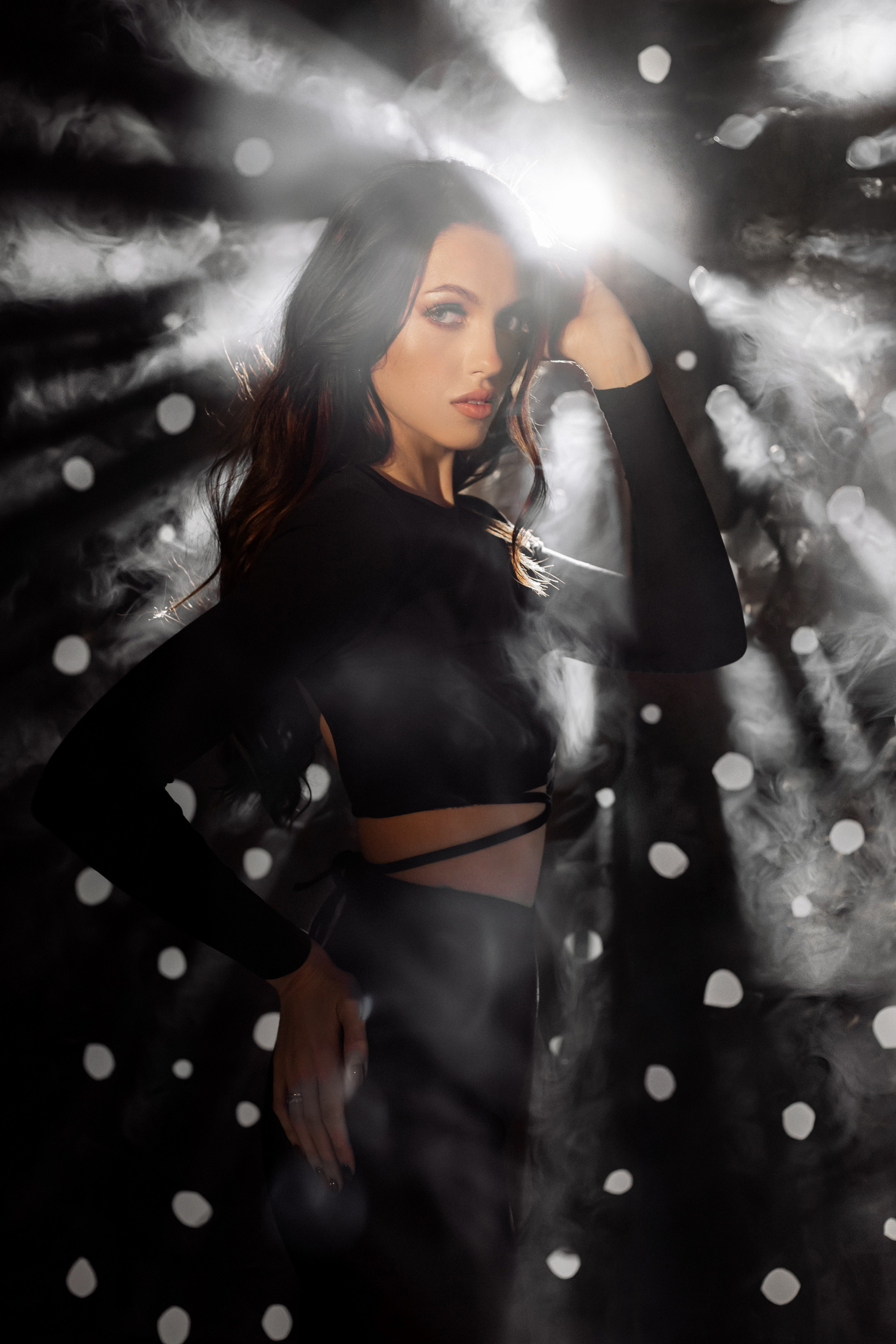 Фотосессия с дымом