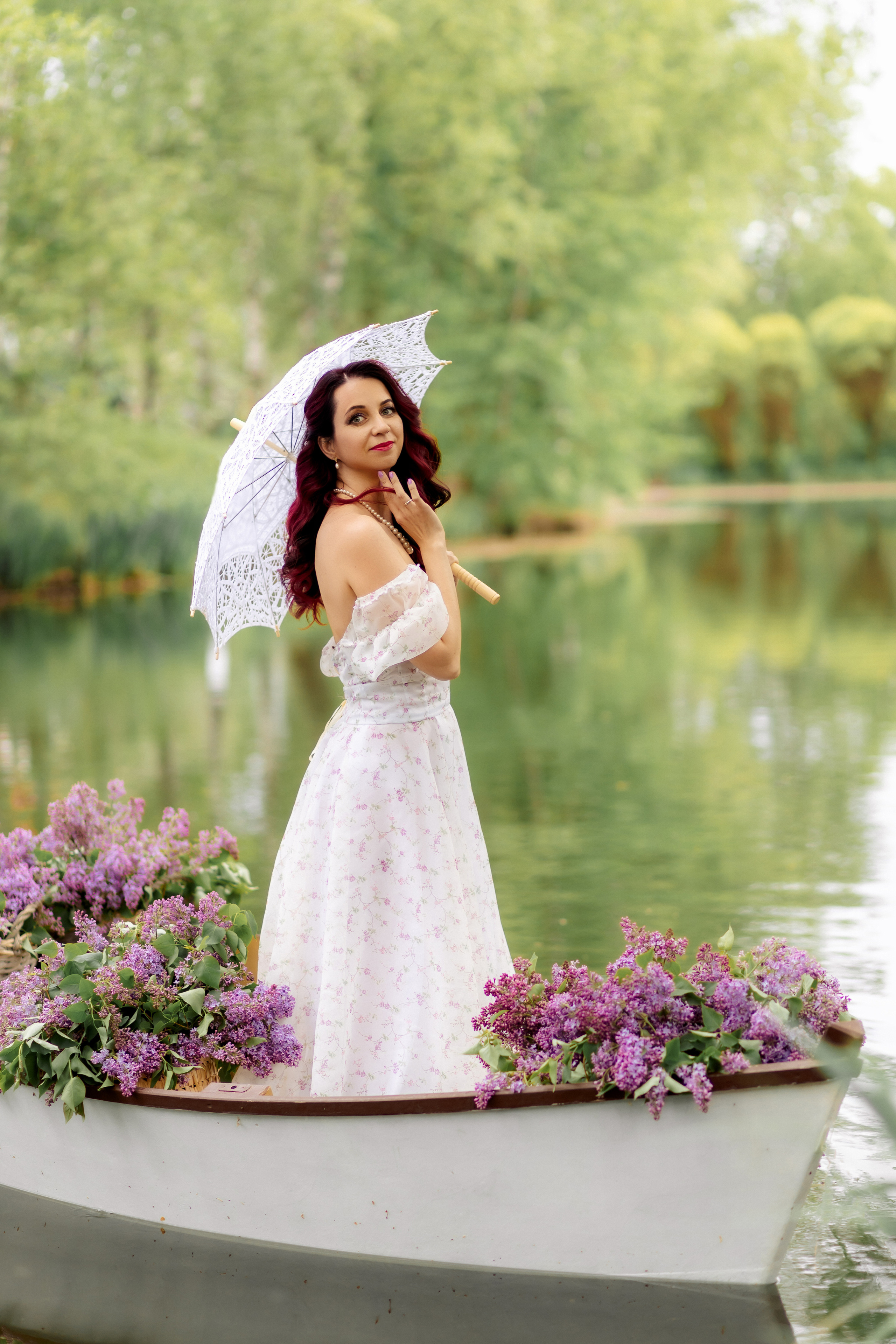 Семейная съемка в лодке. Зотова Алена — семейный и женский фотограф в Зеленограде