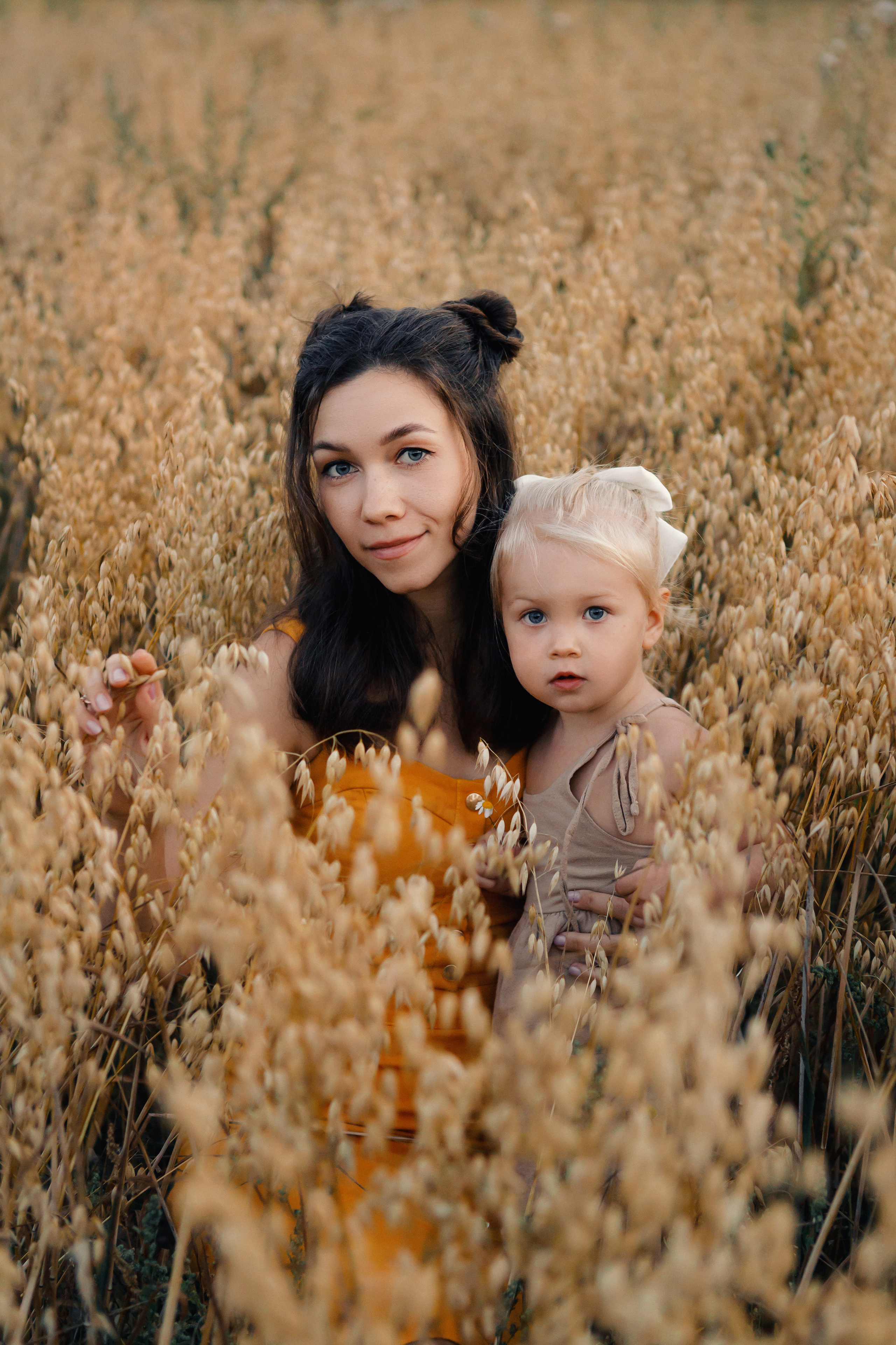 Фотосессия в подсолнухах. Зотова Алена — семейный и женский фотограф в Зеленограде