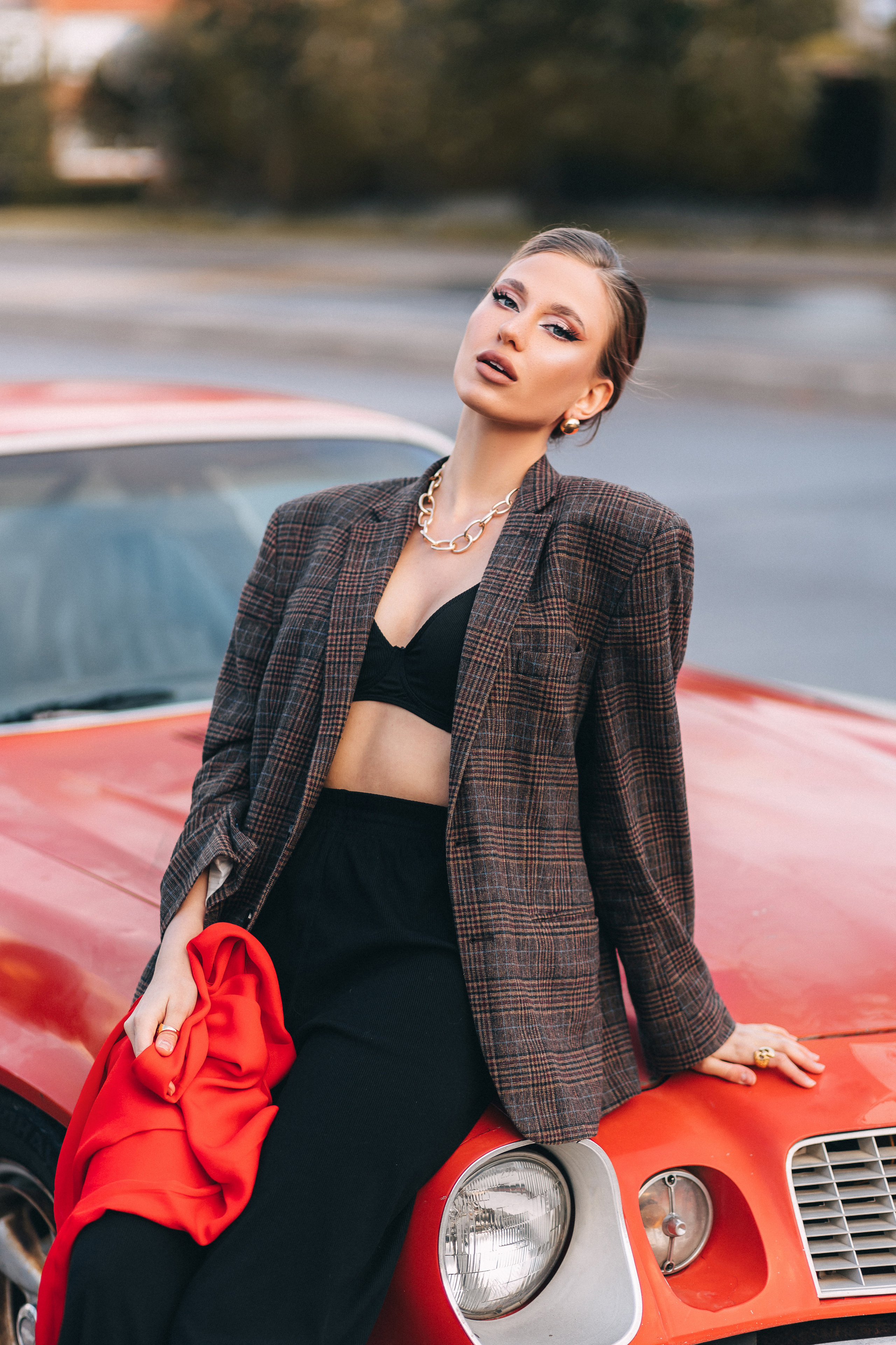 Фотосессия с машиной