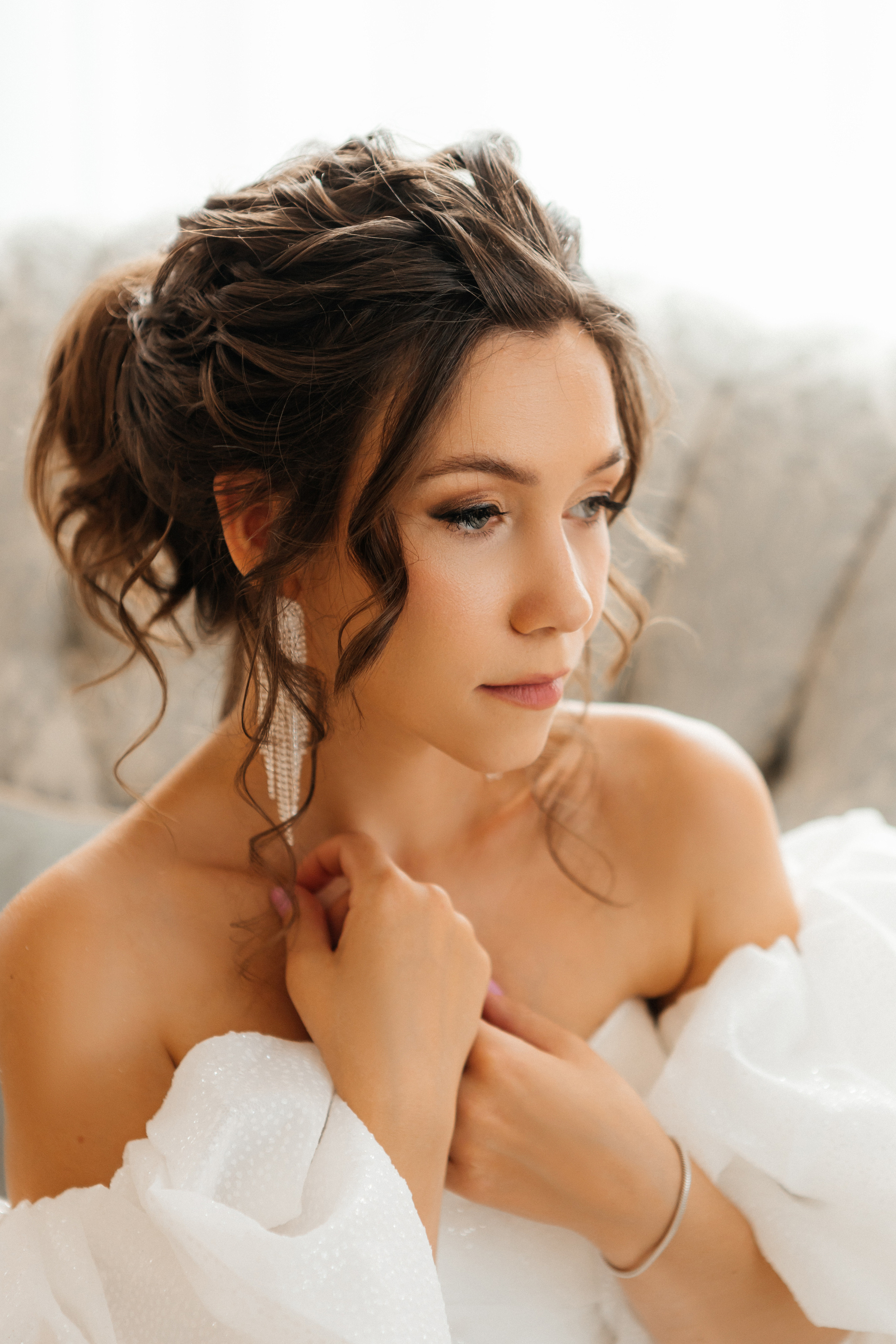 Свадебная фотосессия в загородном доме