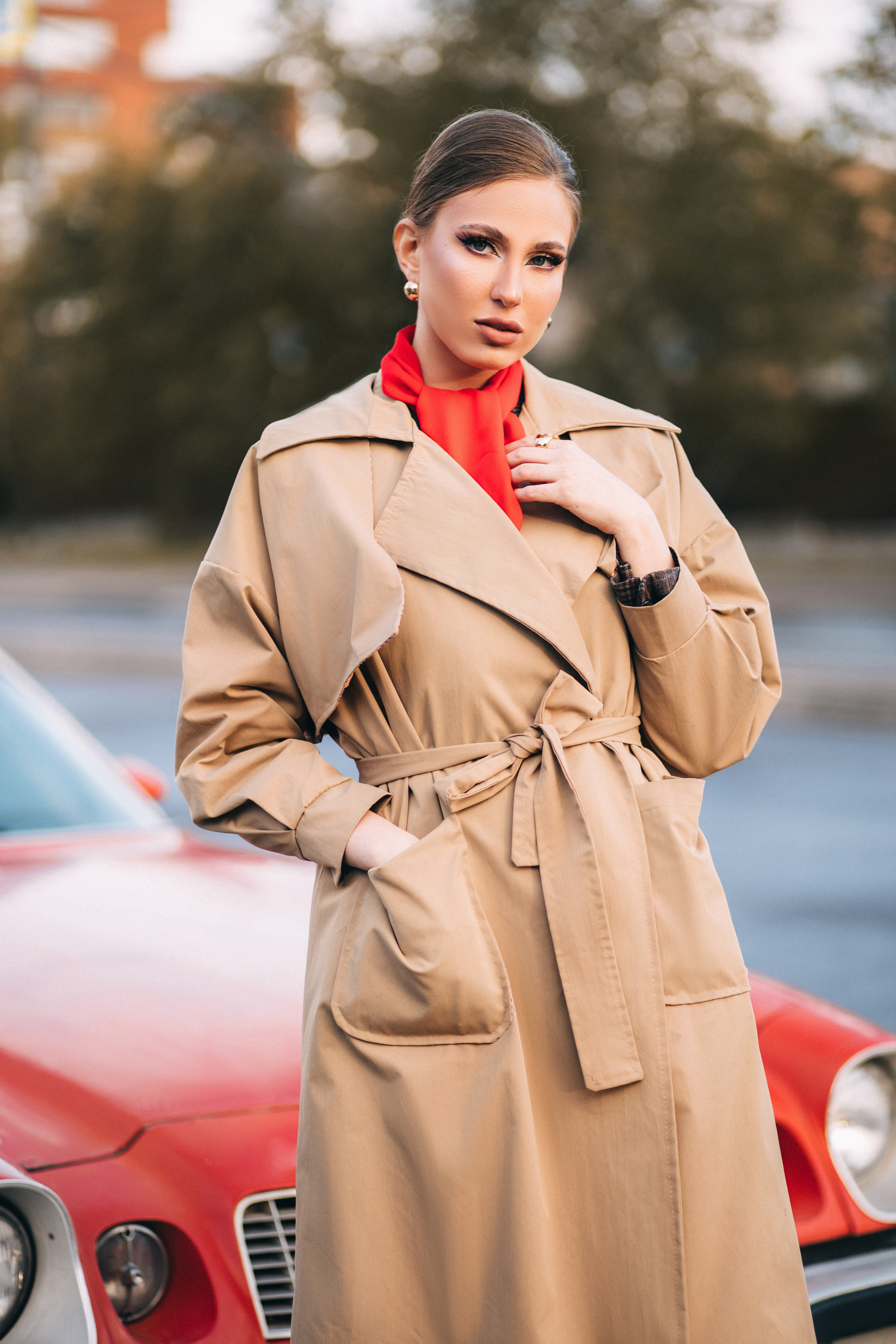 Фотосессия с машиной