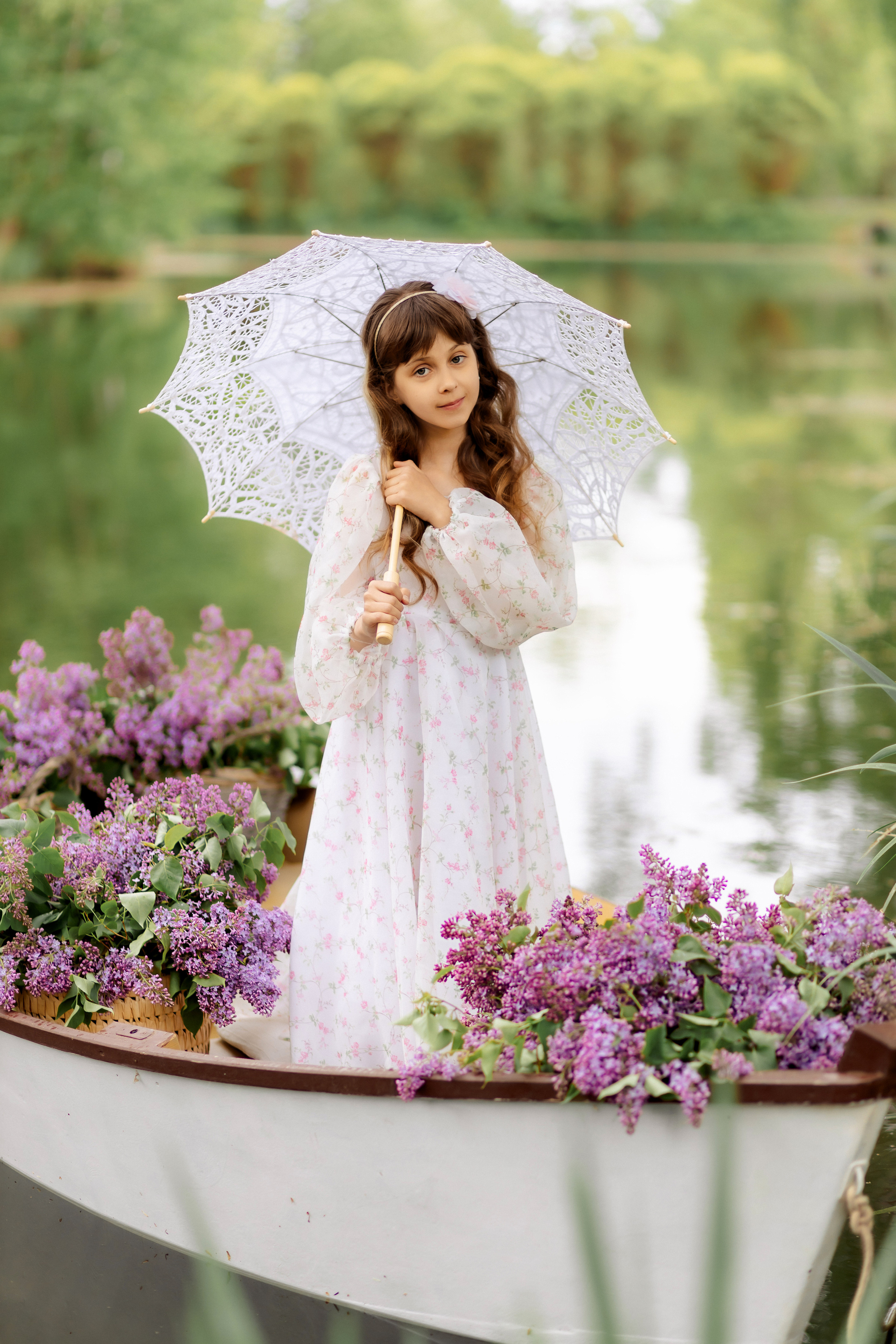 Семейная съемка в лодке. Зотова Алена — семейный и женский фотограф в Зеленограде