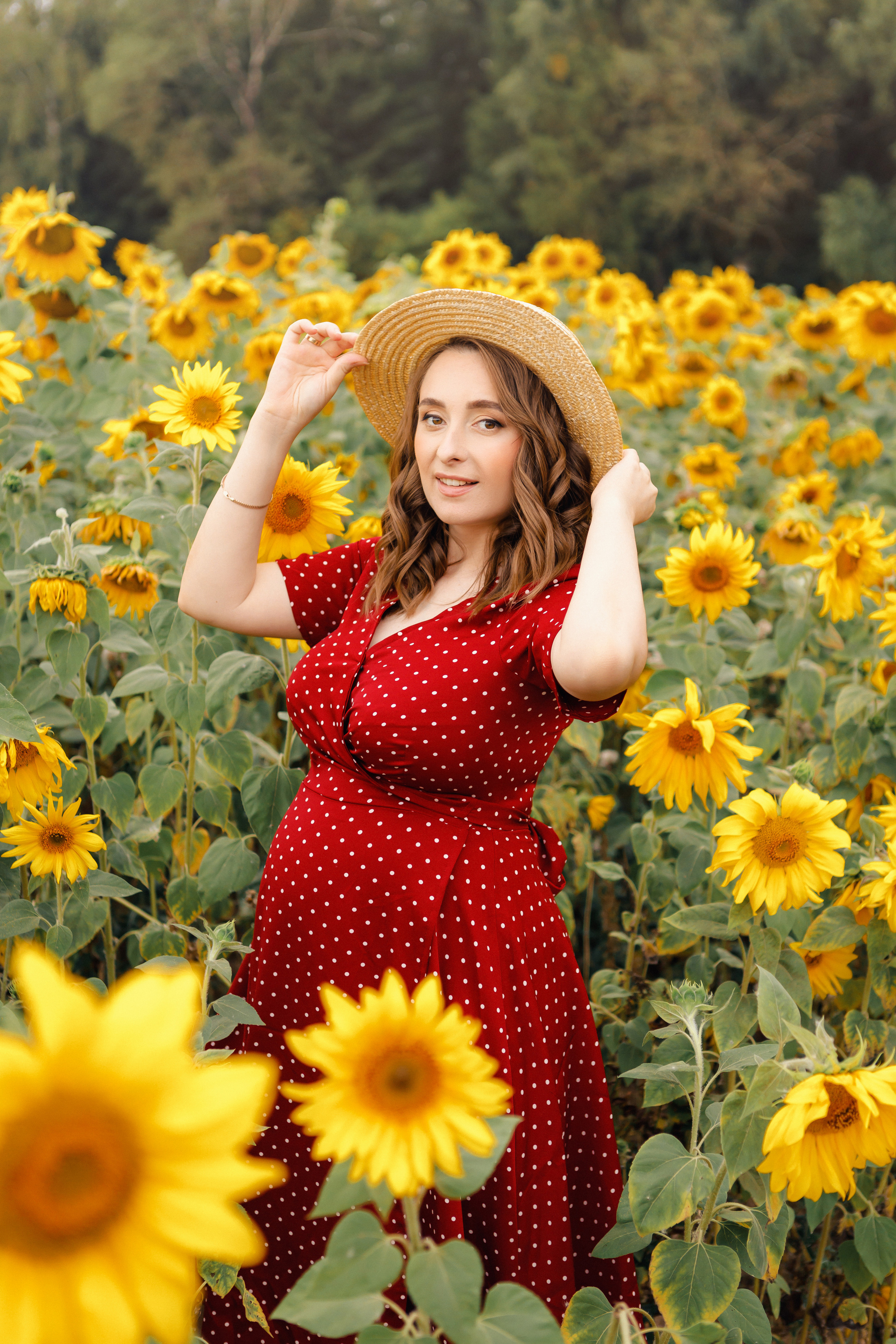 Фотосессия с подсолнухами. Зотова Алена — семейный и женский фотограф в Зеленограде