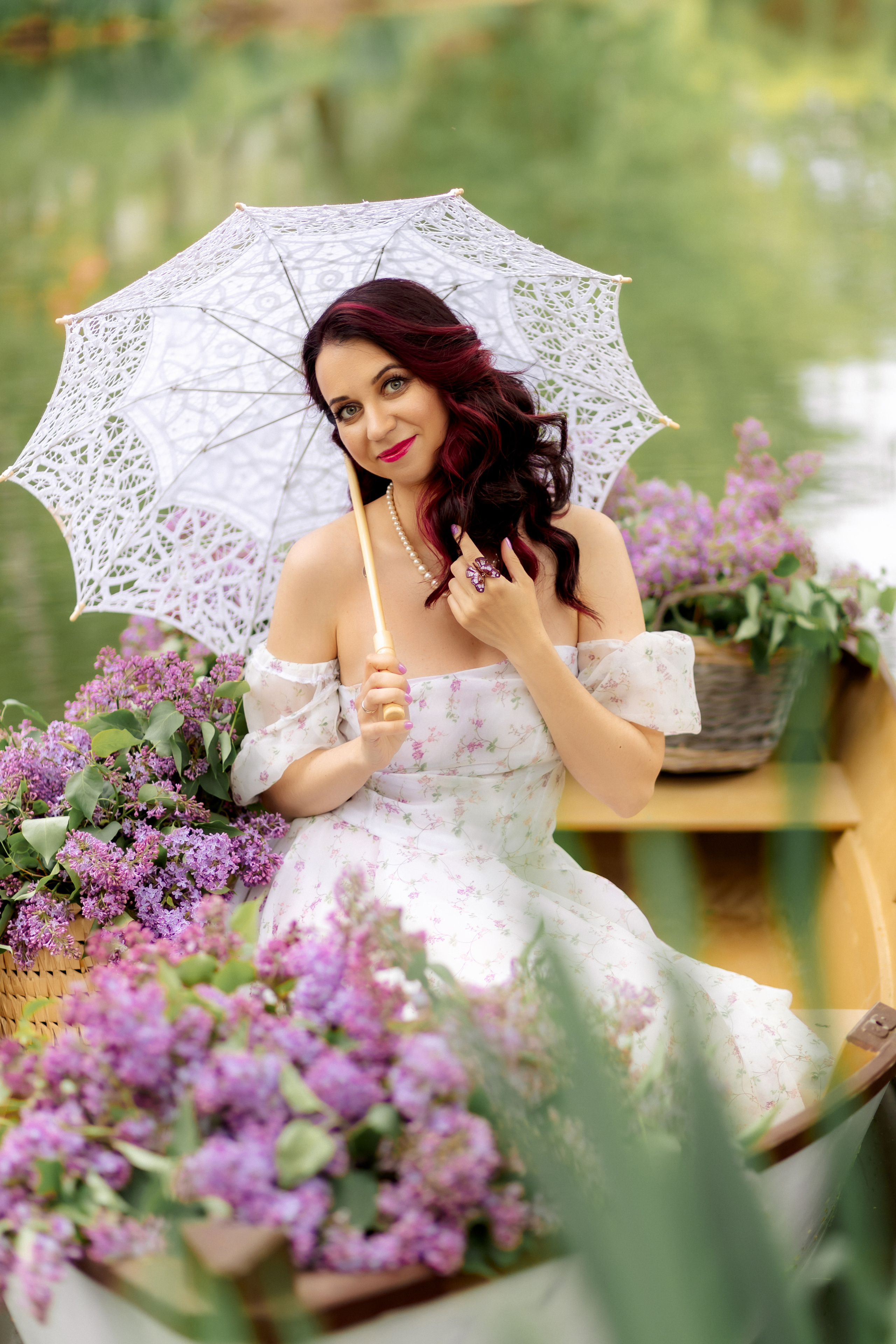 Семейная съемка в лодке. Зотова Алена — семейный и женский фотограф в Зеленограде