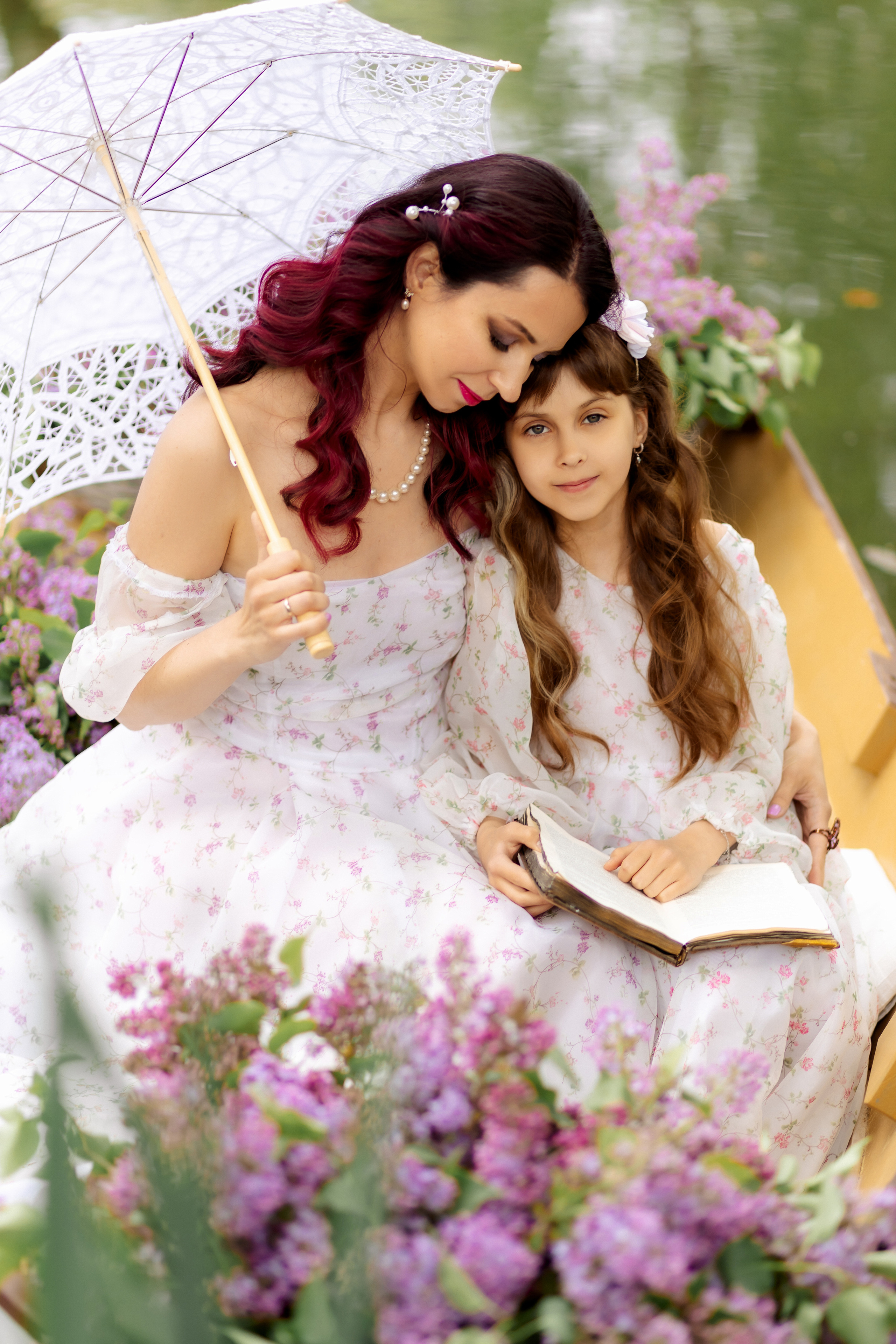 Семейная съемка в лодке. Зотова Алена — семейный и женский фотограф в Зеленограде