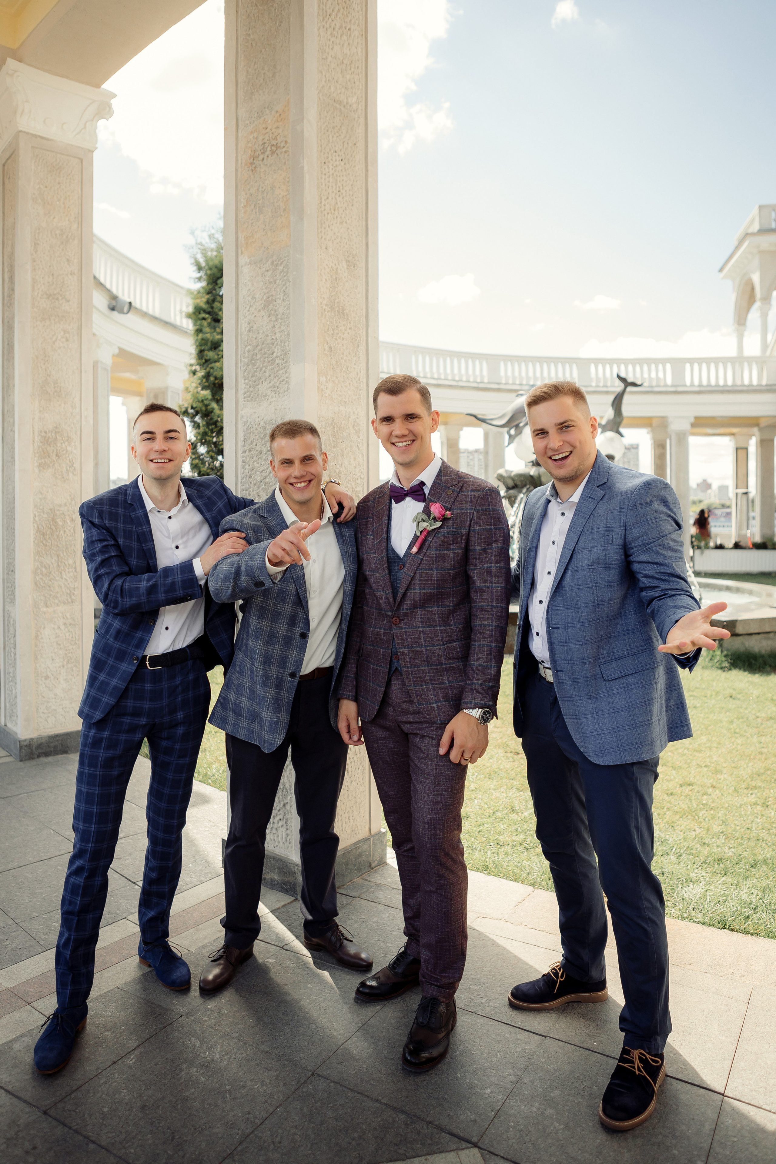 Свадебная фотосессия на Речном вокзале