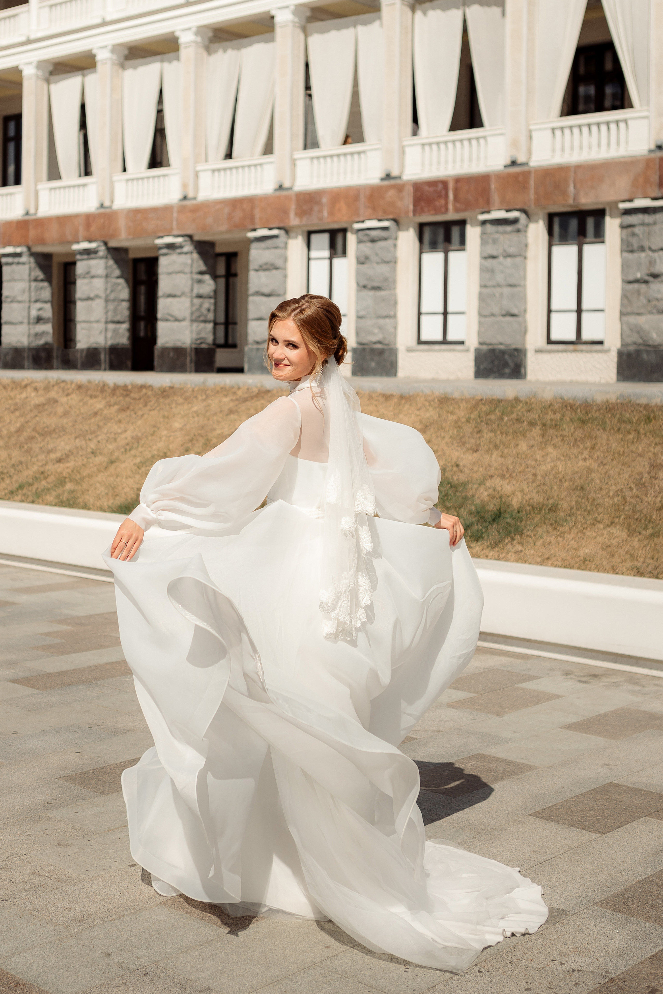 Свадебная фотосессия на Речном вокзале