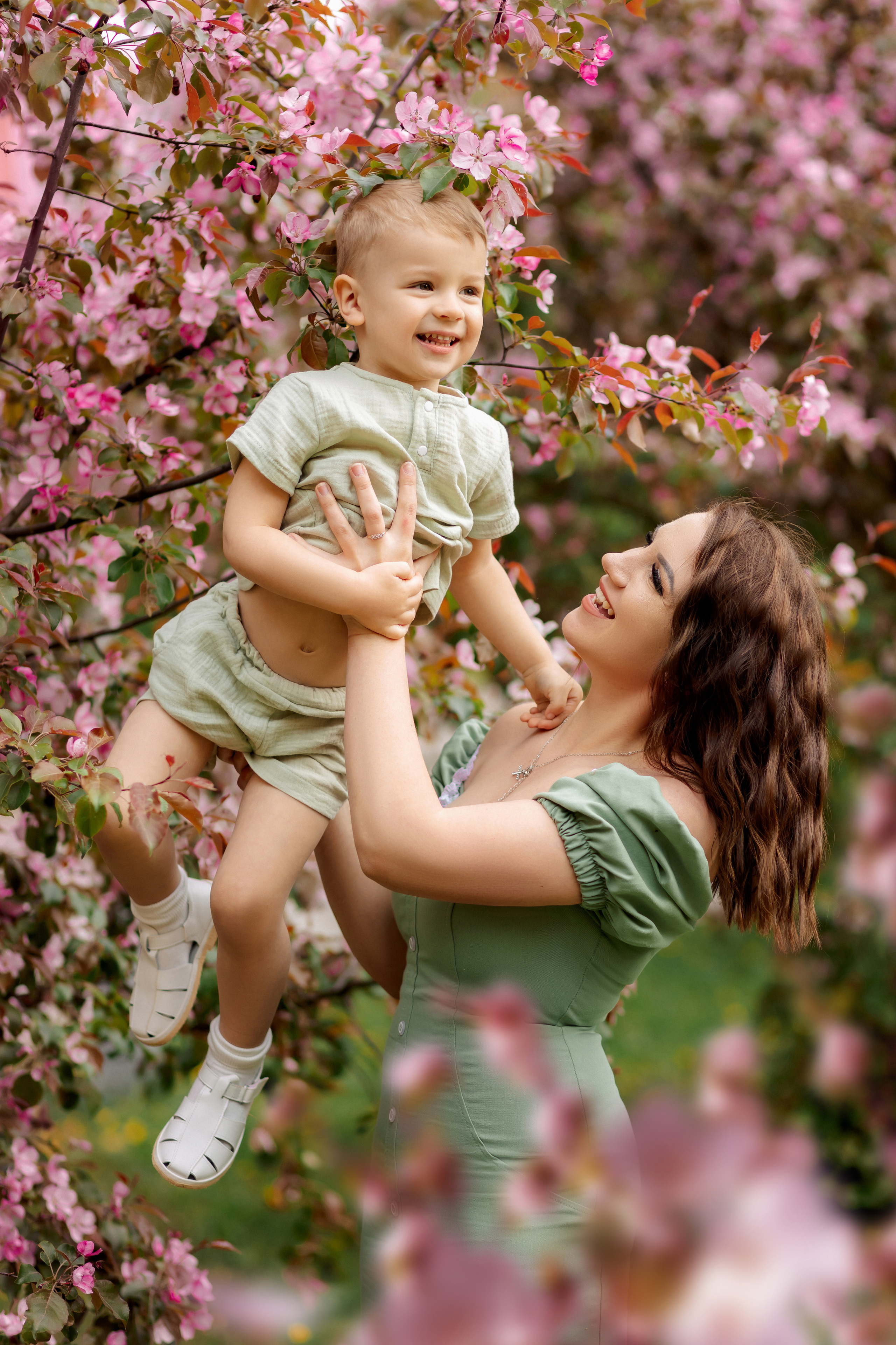Фотосессия в цветении. Зотова Алена — семейный и женский фотограф в Зеленограде