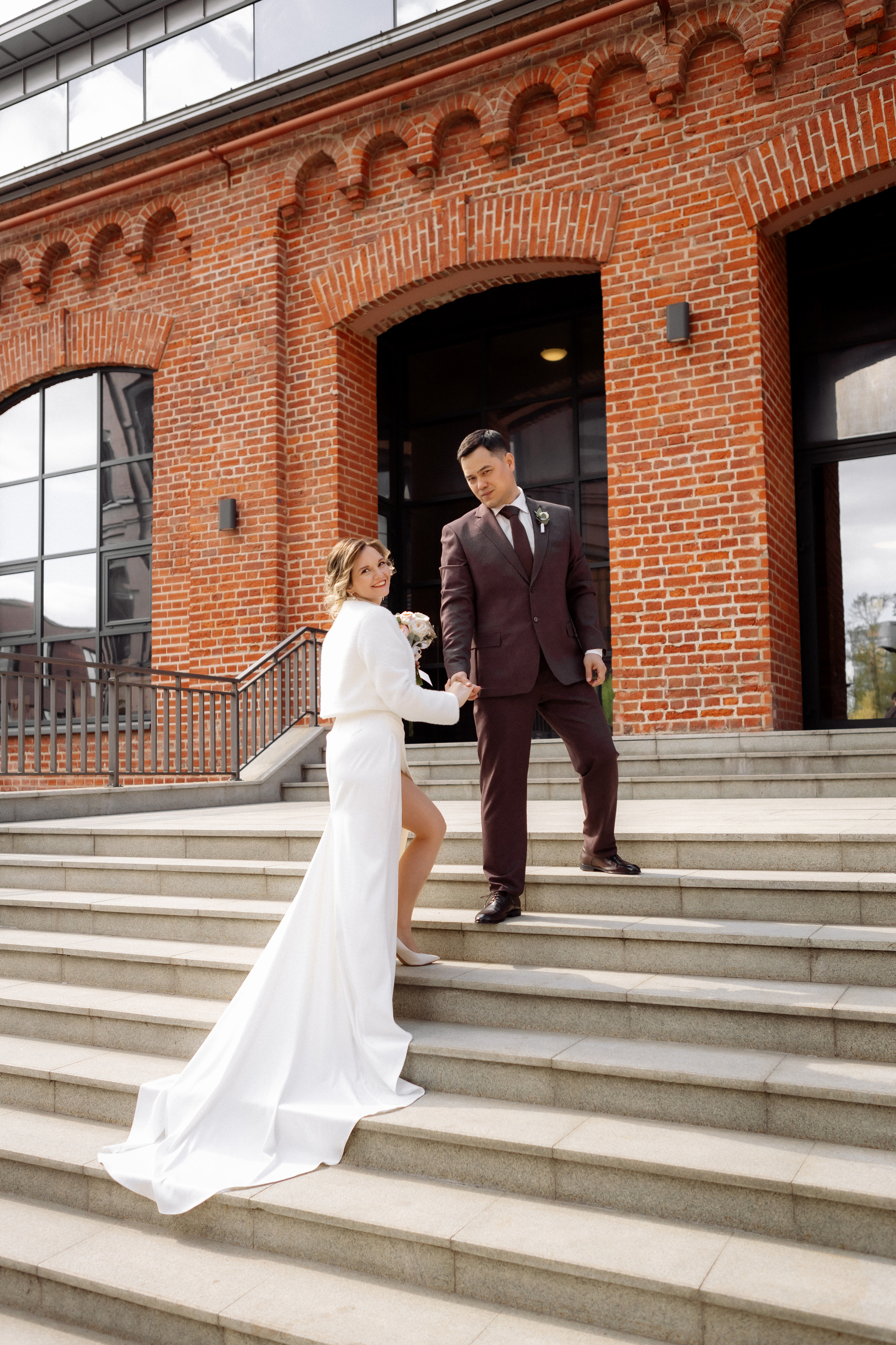 Свадебная фотосессия на территории завода «Арма»