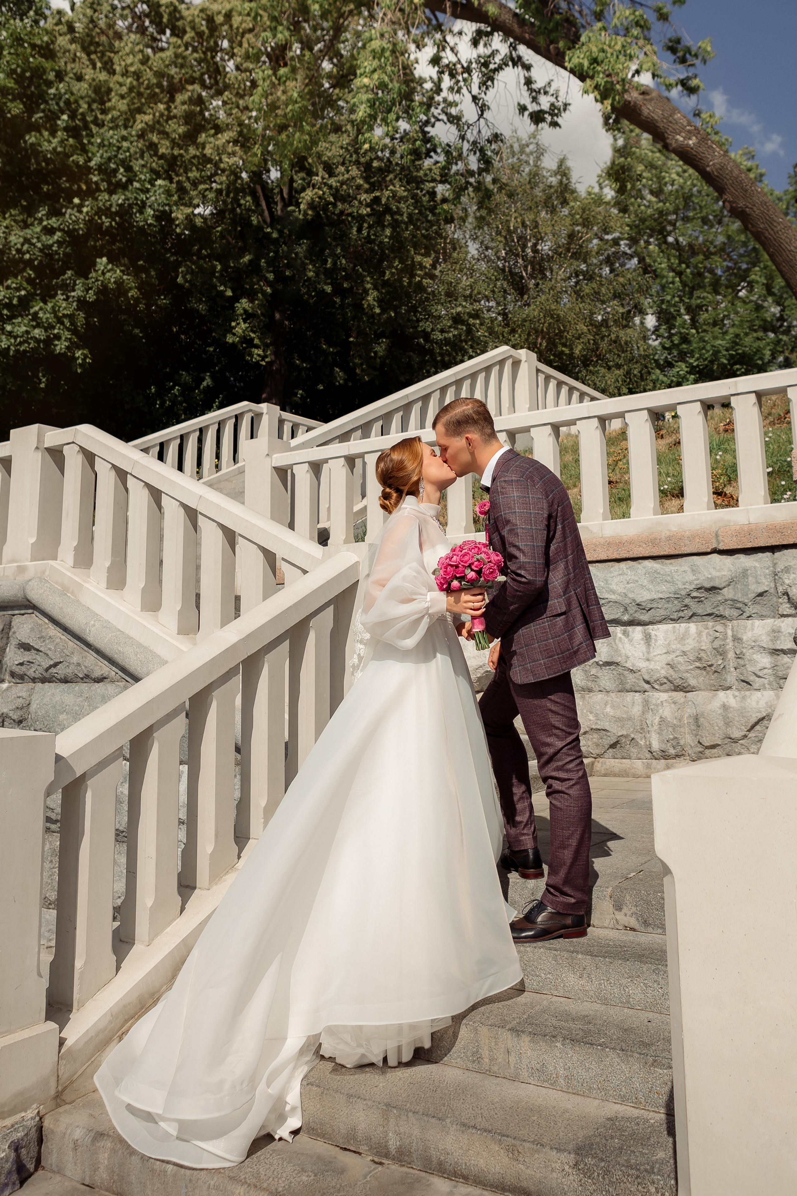 Свадебная фотосессия на Речном вокзале