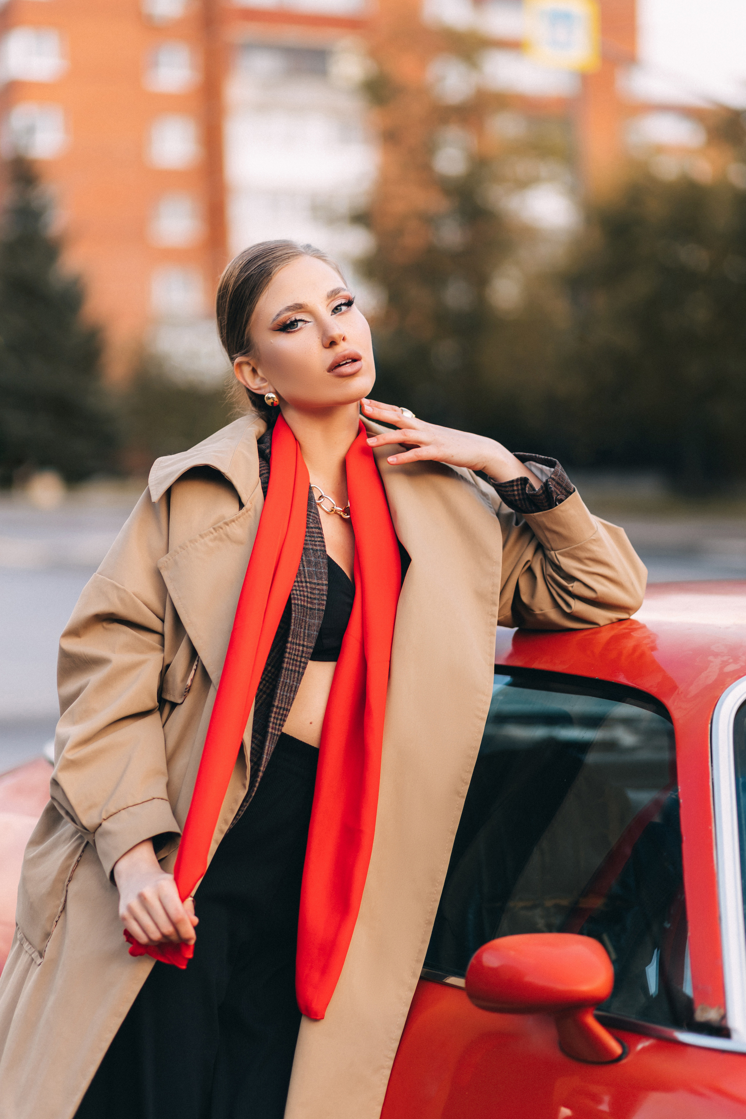 Фотосессия с машиной