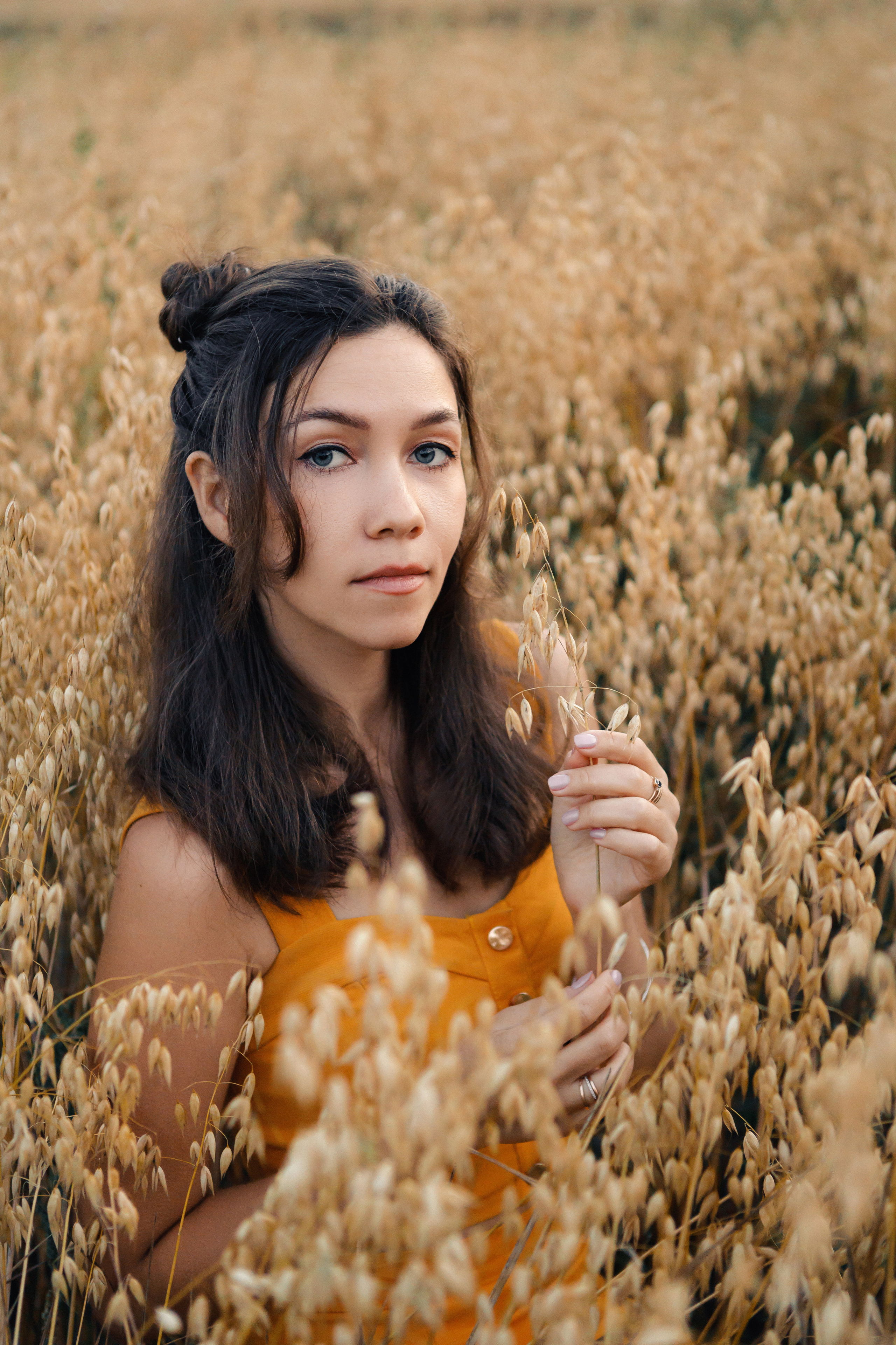 Фотосессия в подсолнухах. Зотова Алена — семейный и женский фотограф в Зеленограде