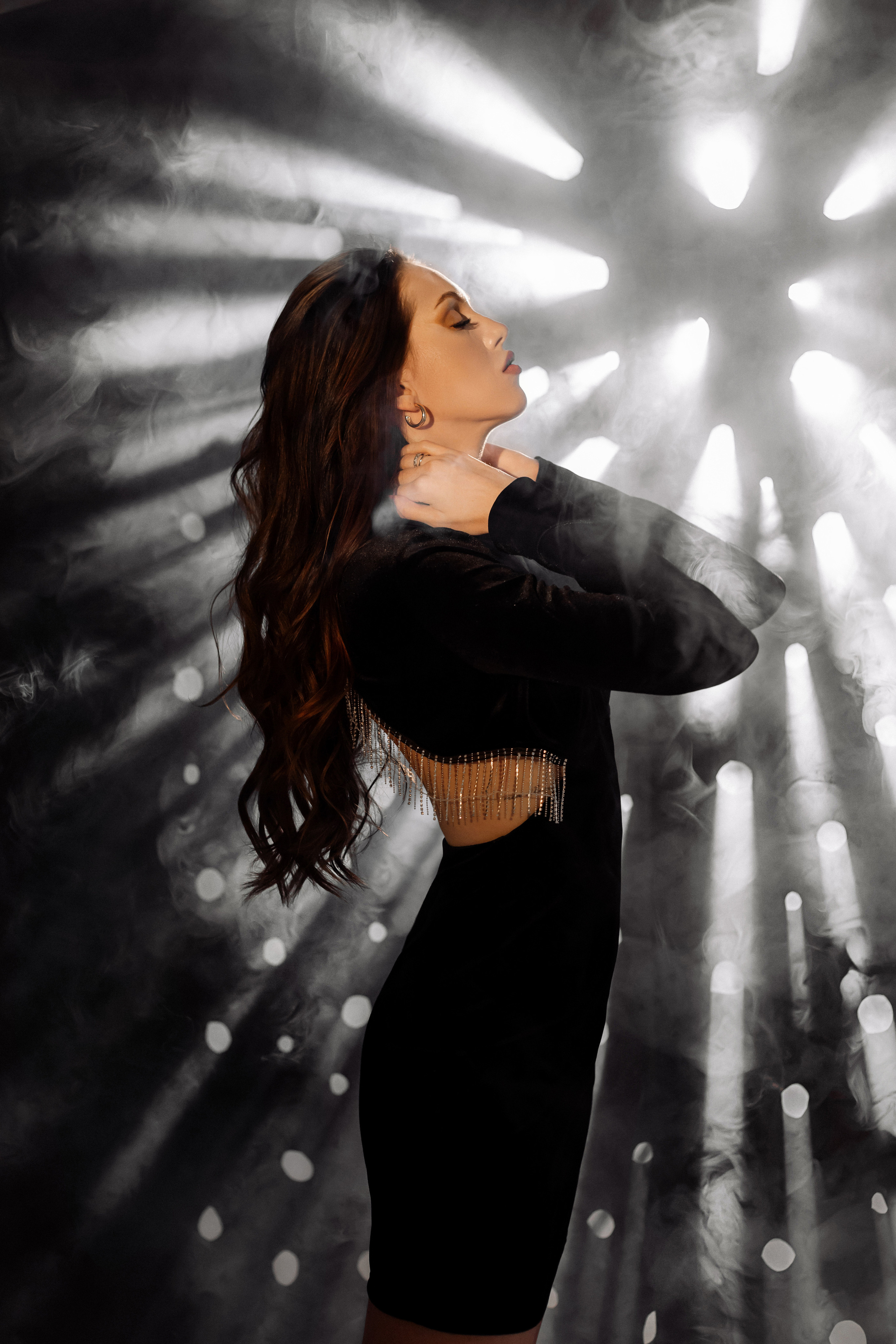 Фотосессия с дымом в студии Зеленоград