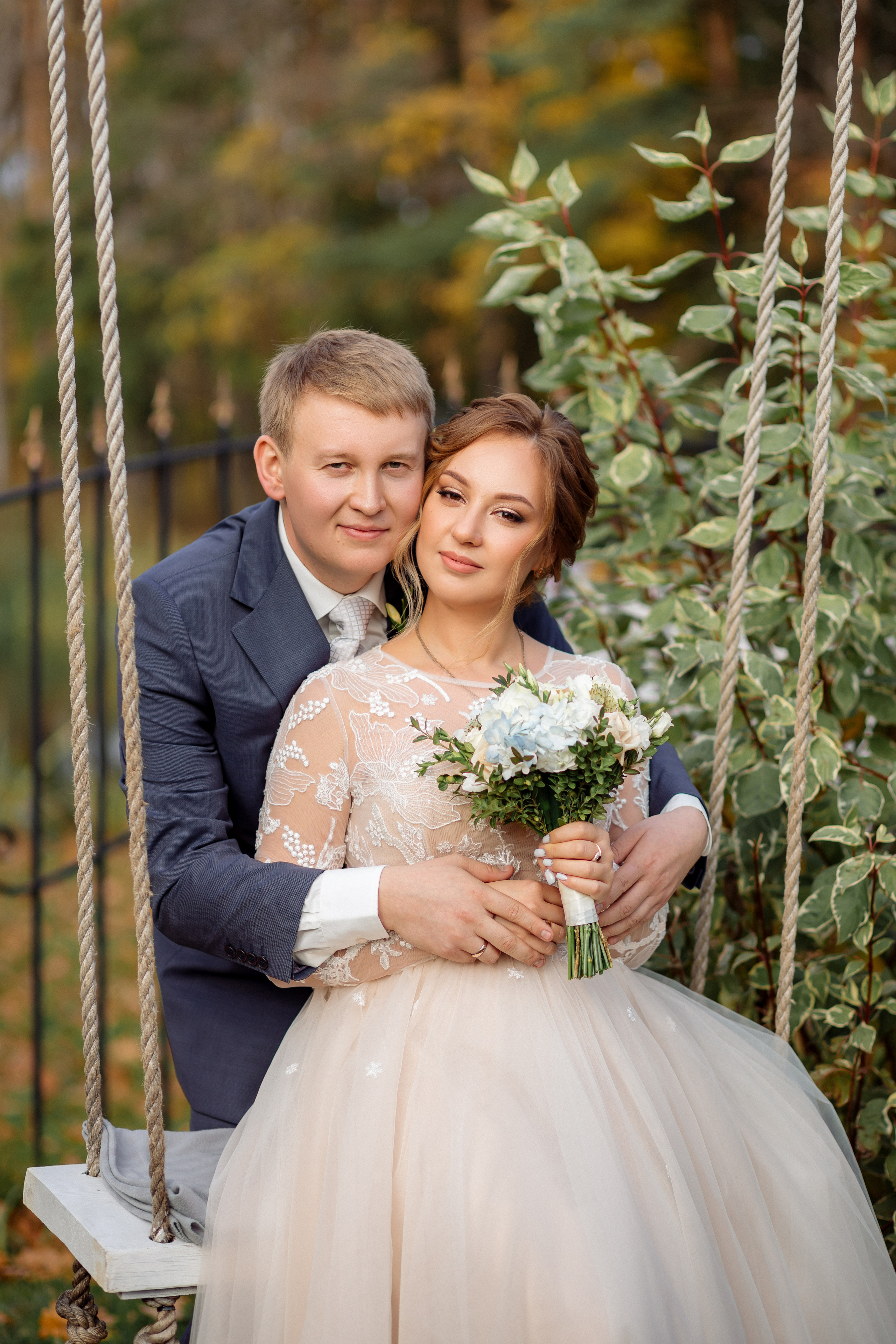 Фотосессия на свадебной площадке «Дом у озера»