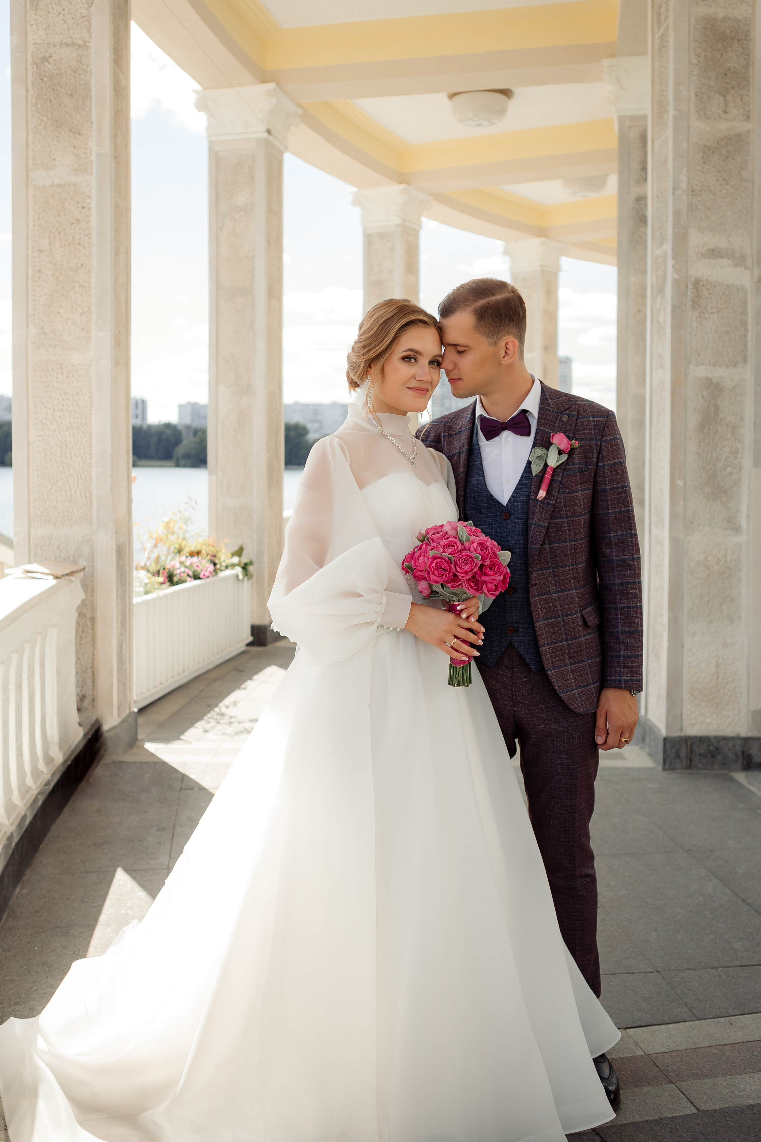 Свадебная фотосессия на Речном вокзале