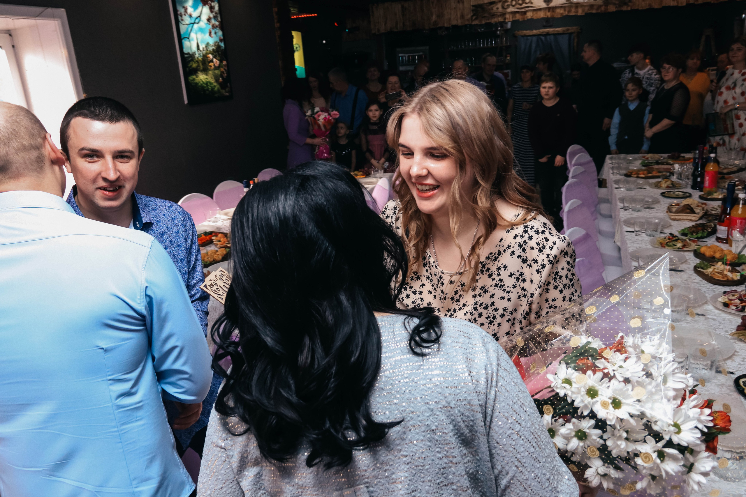 Свадебный банкет. Фотограф Дарья Маташкова