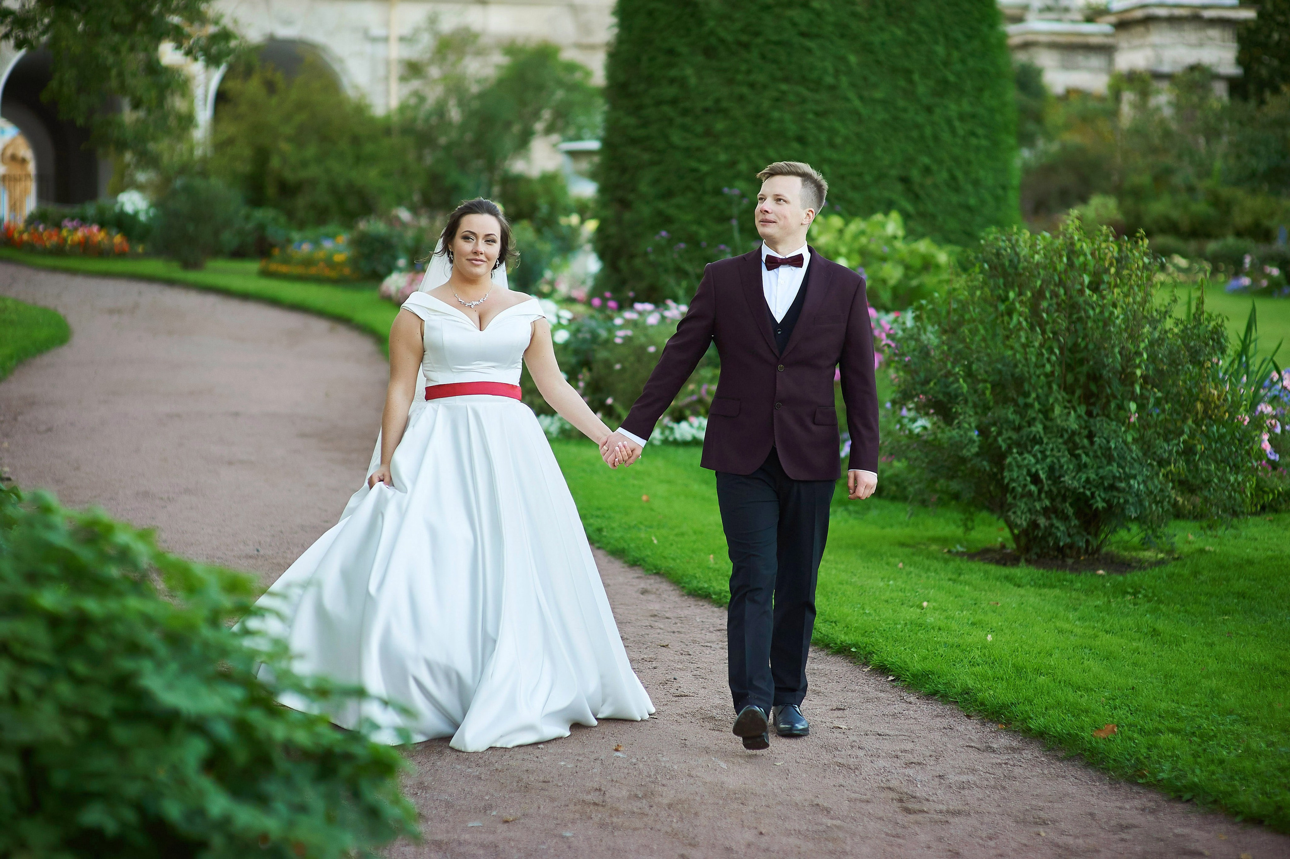 Ангелина и Сергей (фотосессия в осеннем Пушкине). Портретный, семейный и свадебный фотограф в Санкт-Петербурге и в Пушкине Ширяев Денис
