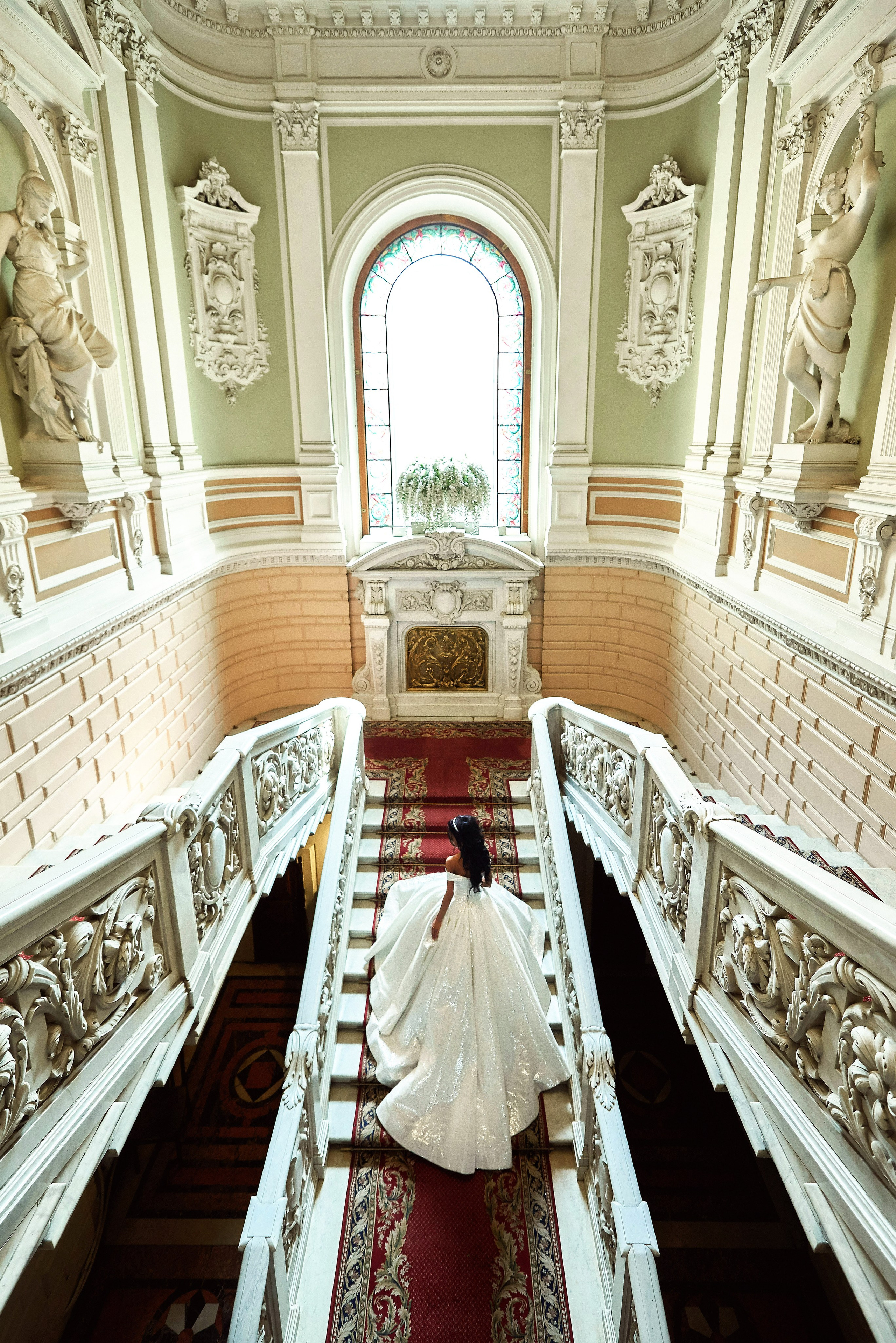 Михаил и Анна (Первый Дворец Бракосочетания России на Английской набережной 28). Портретный, семейный и свадебный фотограф в Санкт-Петербурге и в Пушкине Ширяев Денис