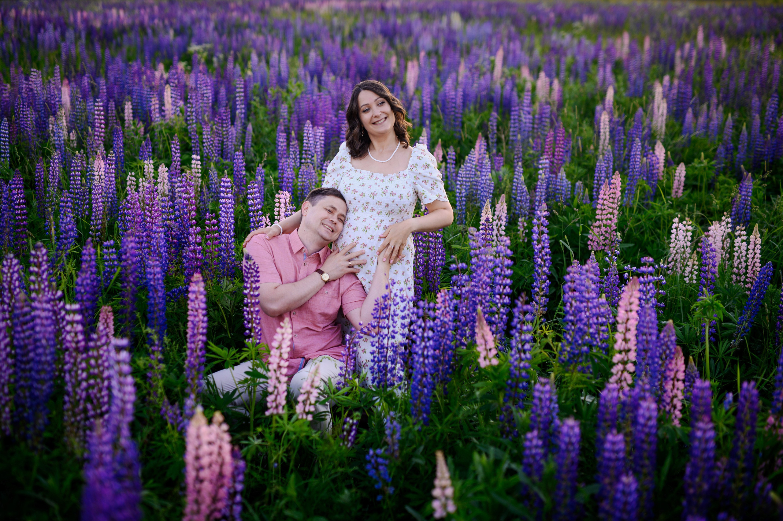 Люпиновое счастье. Портретный, семейный и свадебный фотограф в Санкт-Петербурге и в Пушкине Ширяев Денис