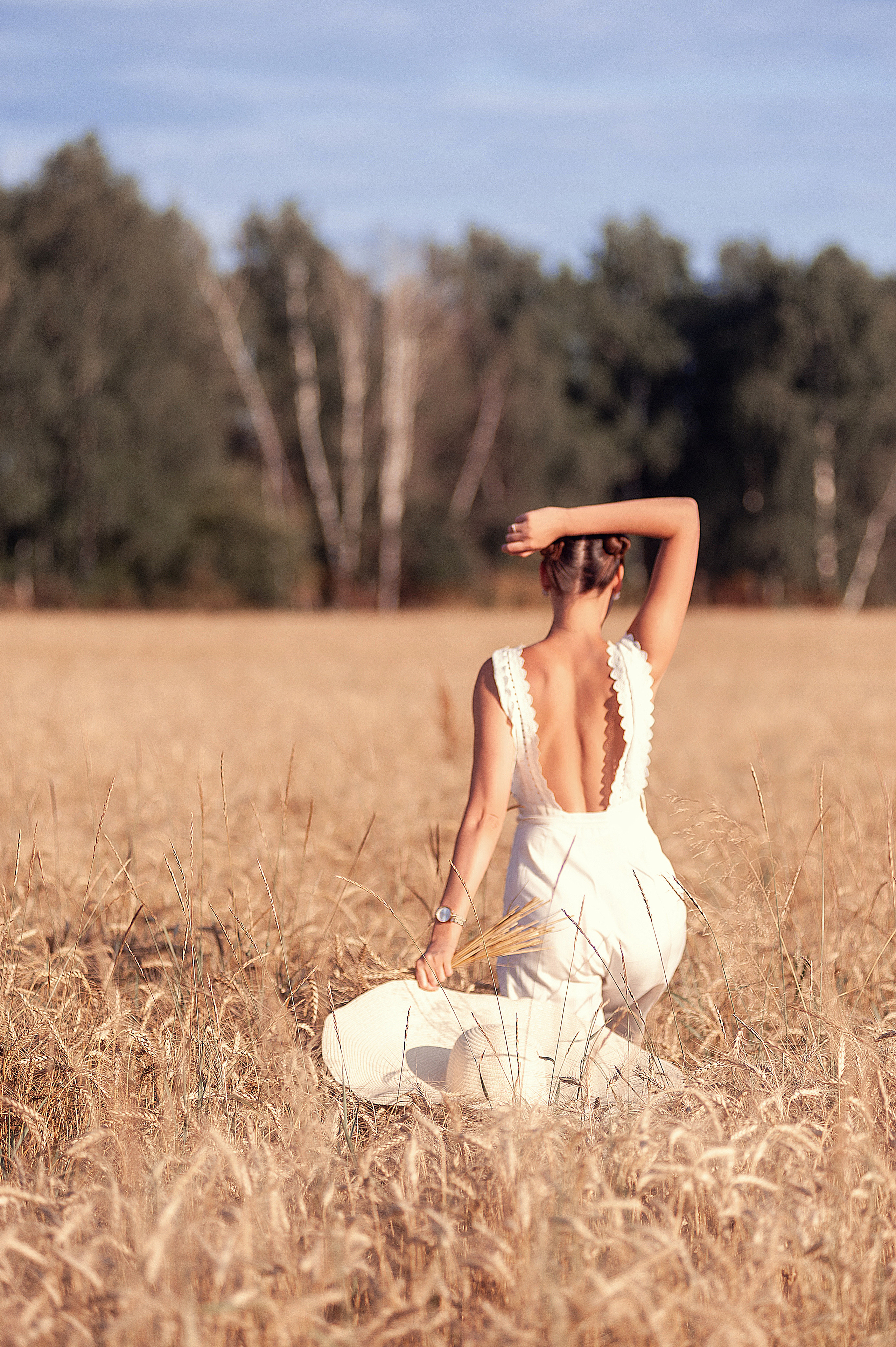 Фотосессия в пшеничном поле в Подмосковье. Семьи, дети, сады, школы. Фотограф Первенцева Елена. Москва