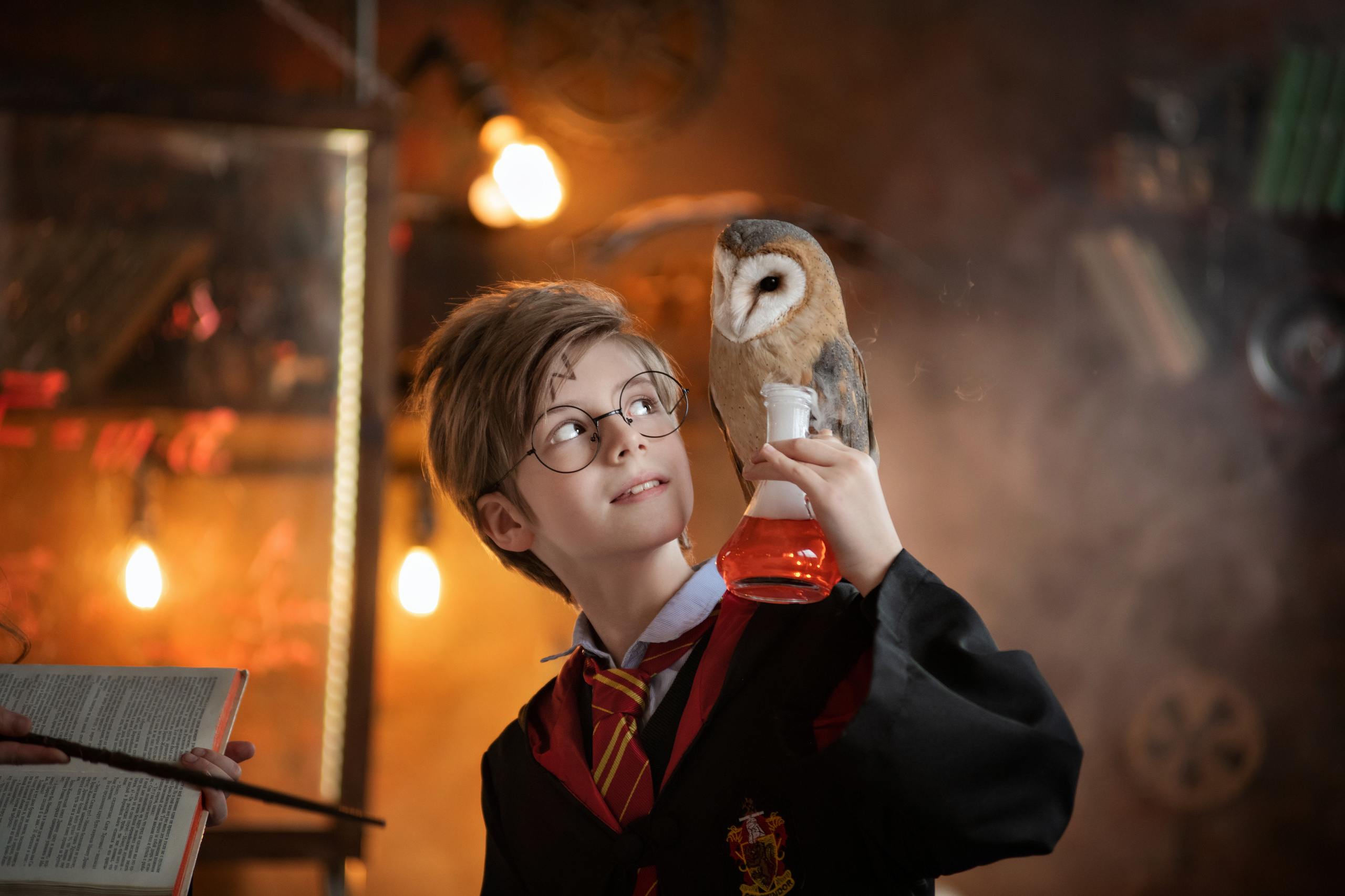 Гарри Поттер и Гермиона фотосессия в Москве. Семьи, дети, сады, школы. Фотограф Первенцева Елена. Москва