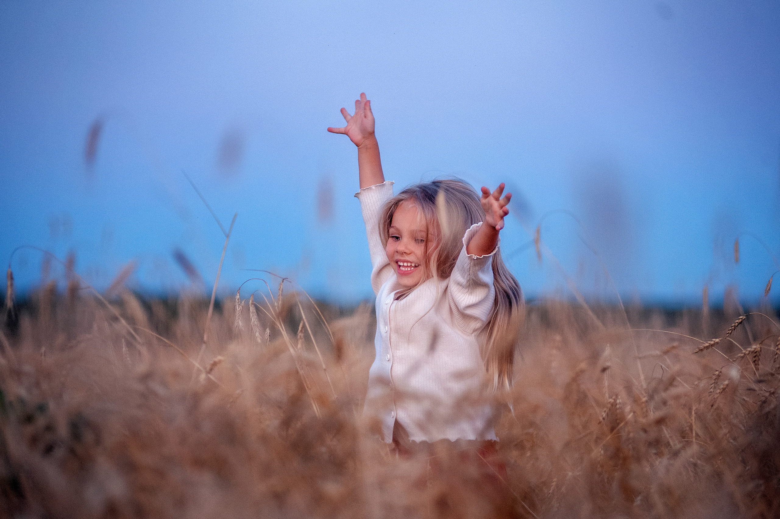 Семейная съемка в поле пшеницы. Семьи, дети, сады, школы. Фотограф Первенцева Елена. Москва