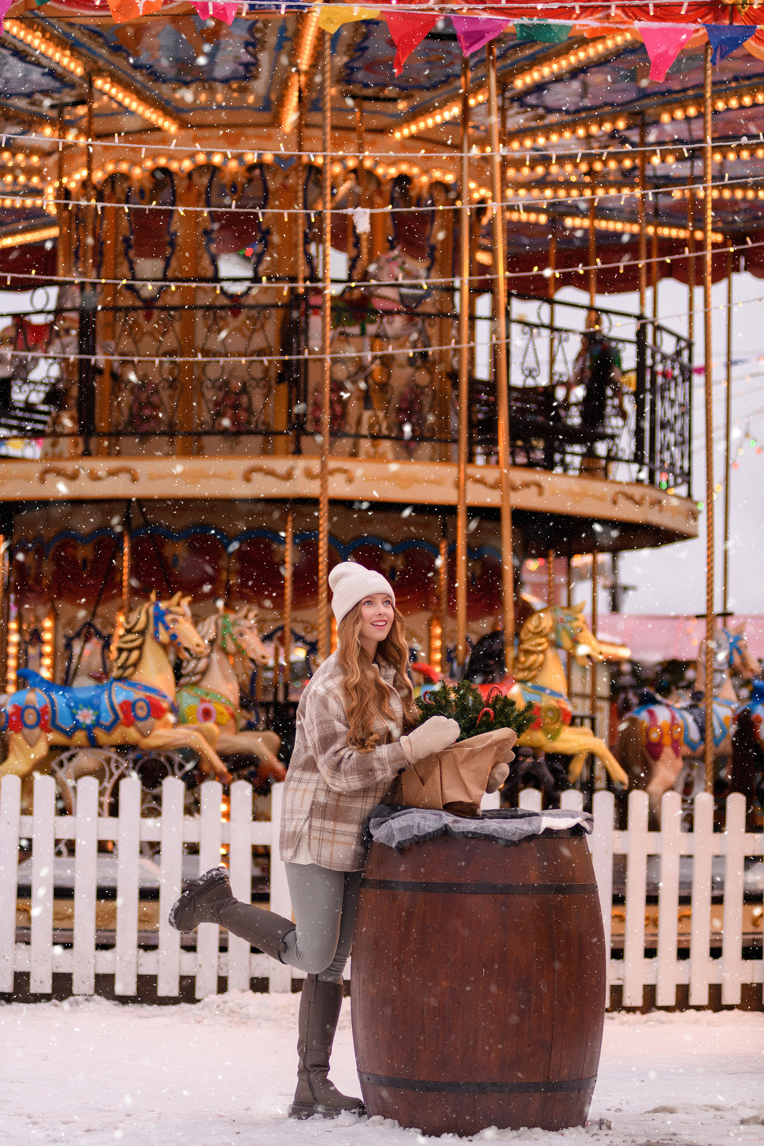 Новогодняя фотосессия ГУМ Ярмарка. Семьи, дети, сады, школы. Фотограф Первенцева Елена. Москва