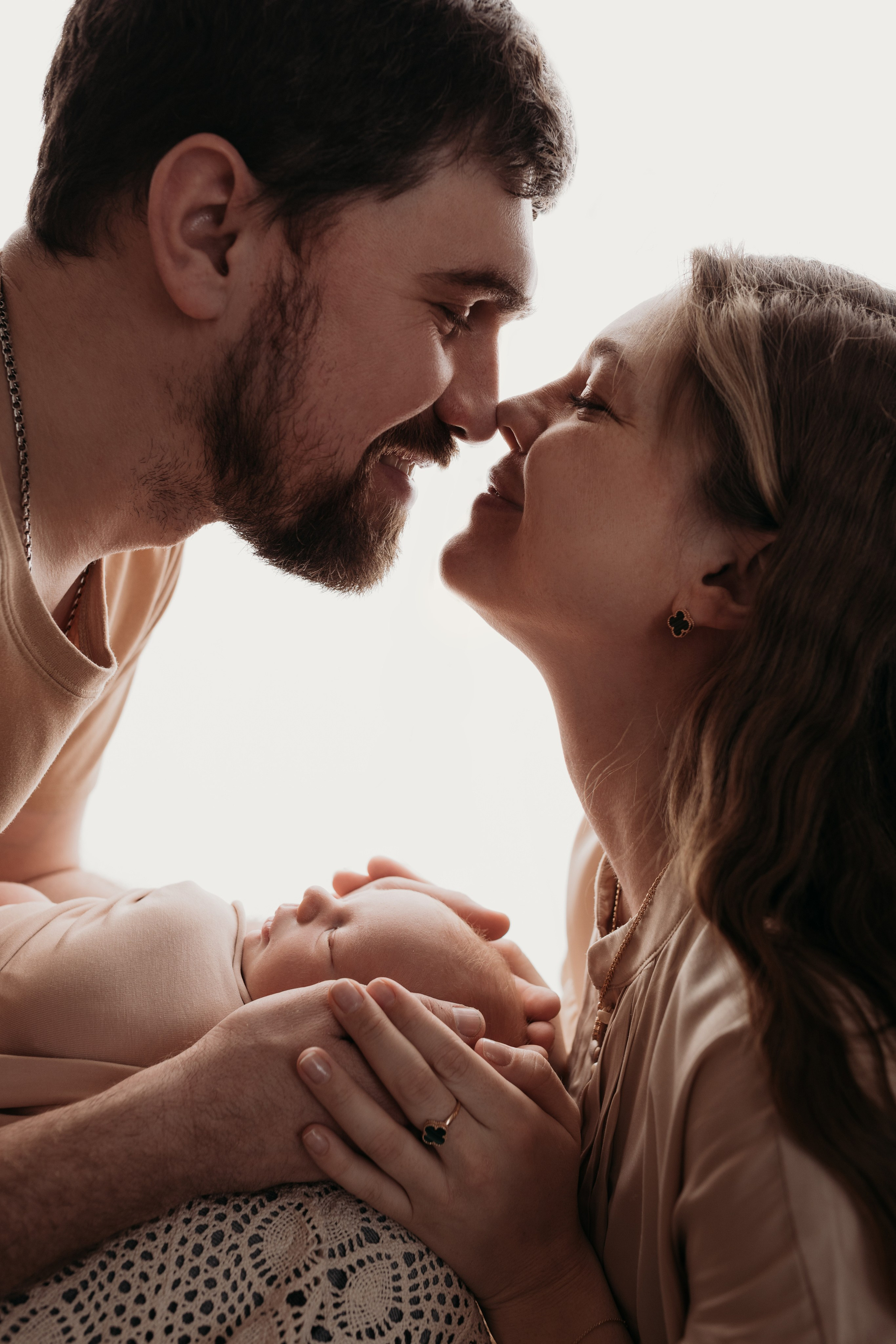 Фотосессия новорожденного в БОХО стиле. Фотограф новорожденных в г. Барнаул Ренпенинг Катерина