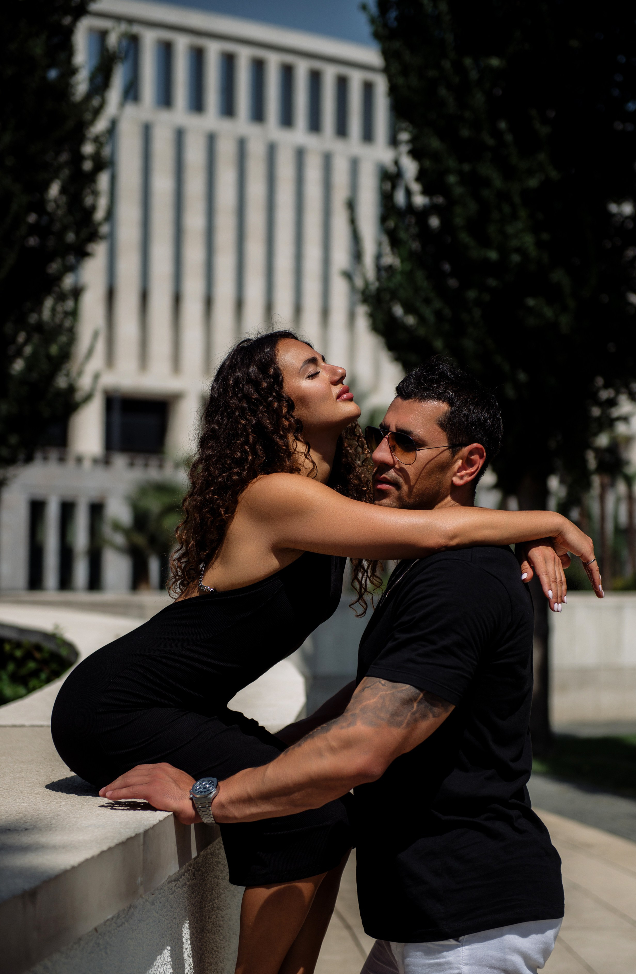 Городская прогулка для двоих. Фотограф в Москве Алёна Степутенко