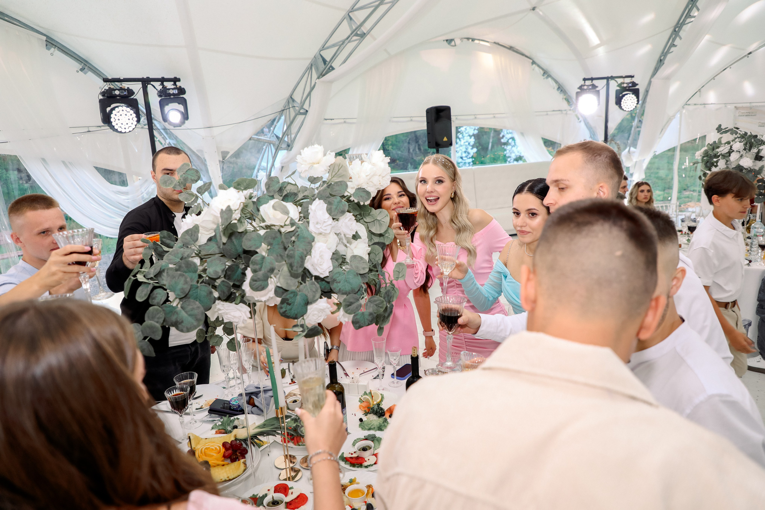 Данила и Ирина БАНКЕТ. Свадебный фотограф в Москве Анна Гусева