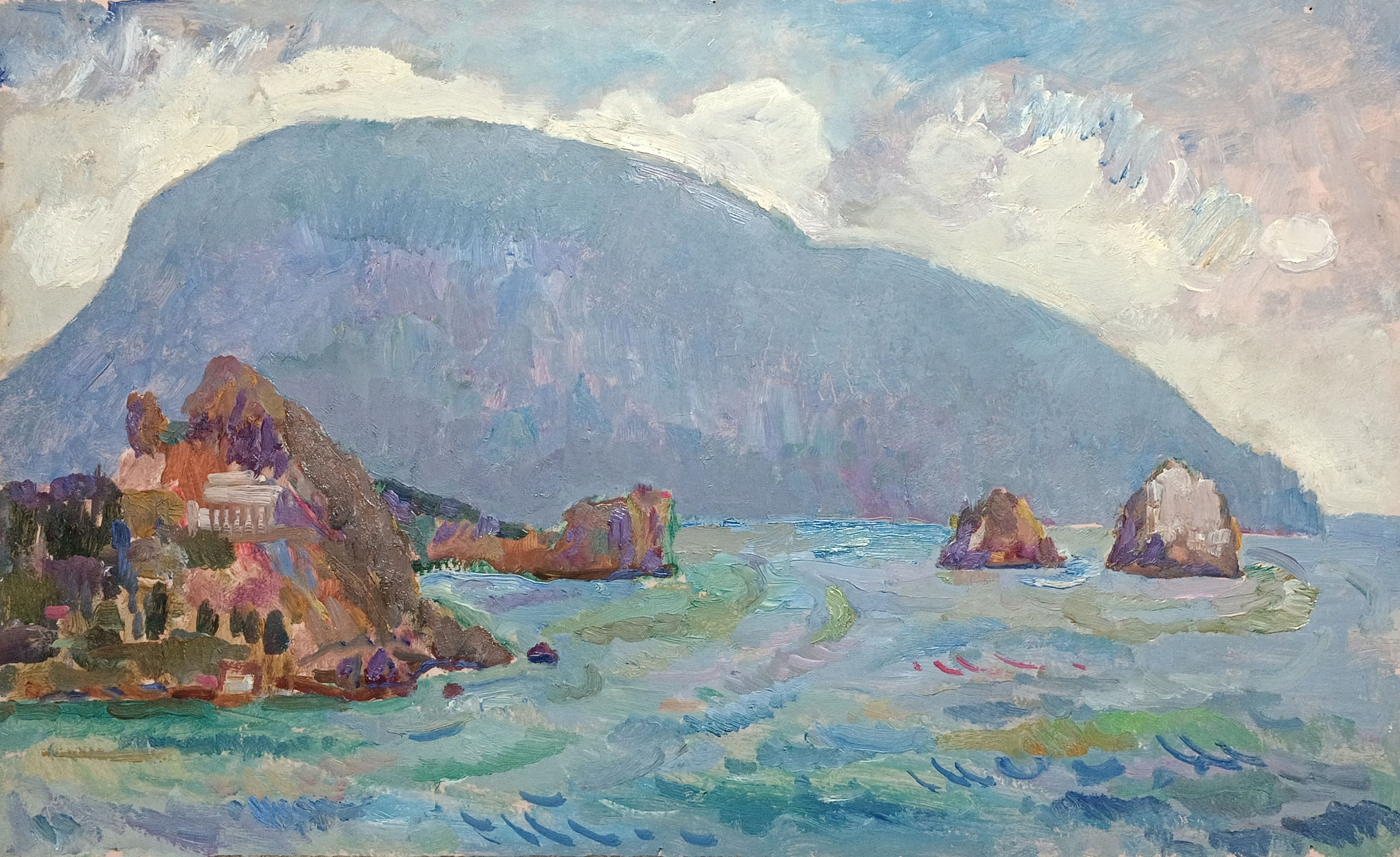 «Аю-Даг» 1980 год. Художник Величко Вадим Семёнович