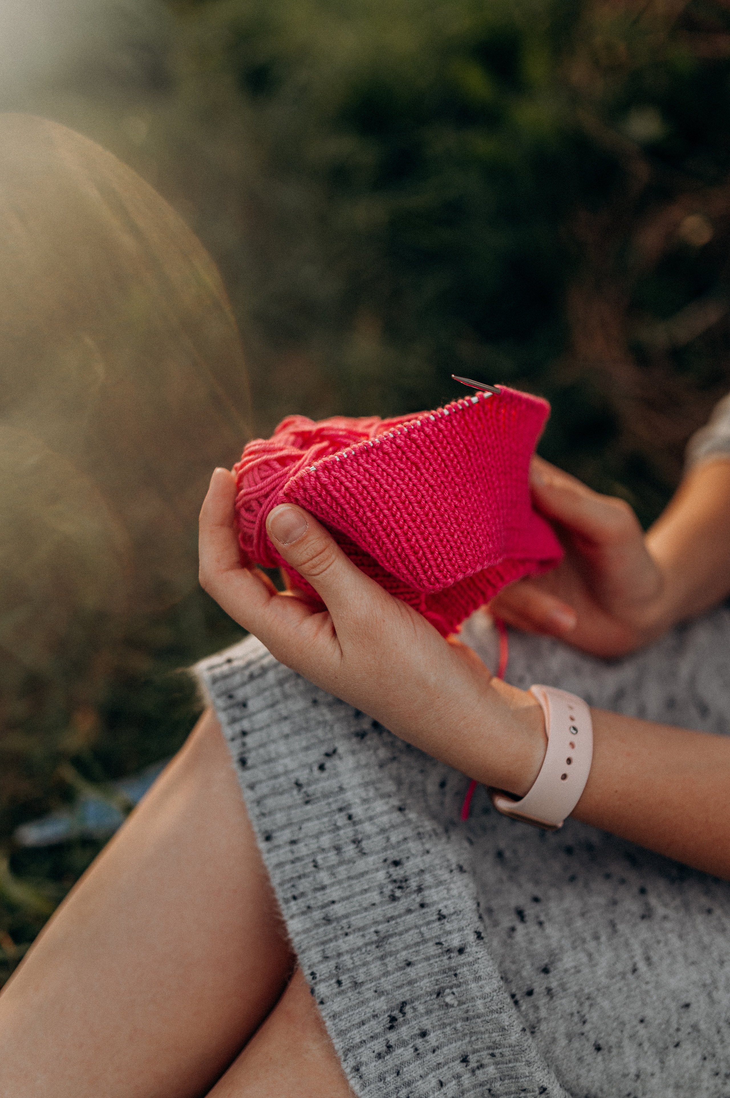 Контент-фотосессия, Полина, вязание. Фотограф ПИТЕР СПБ Надежда Баранова