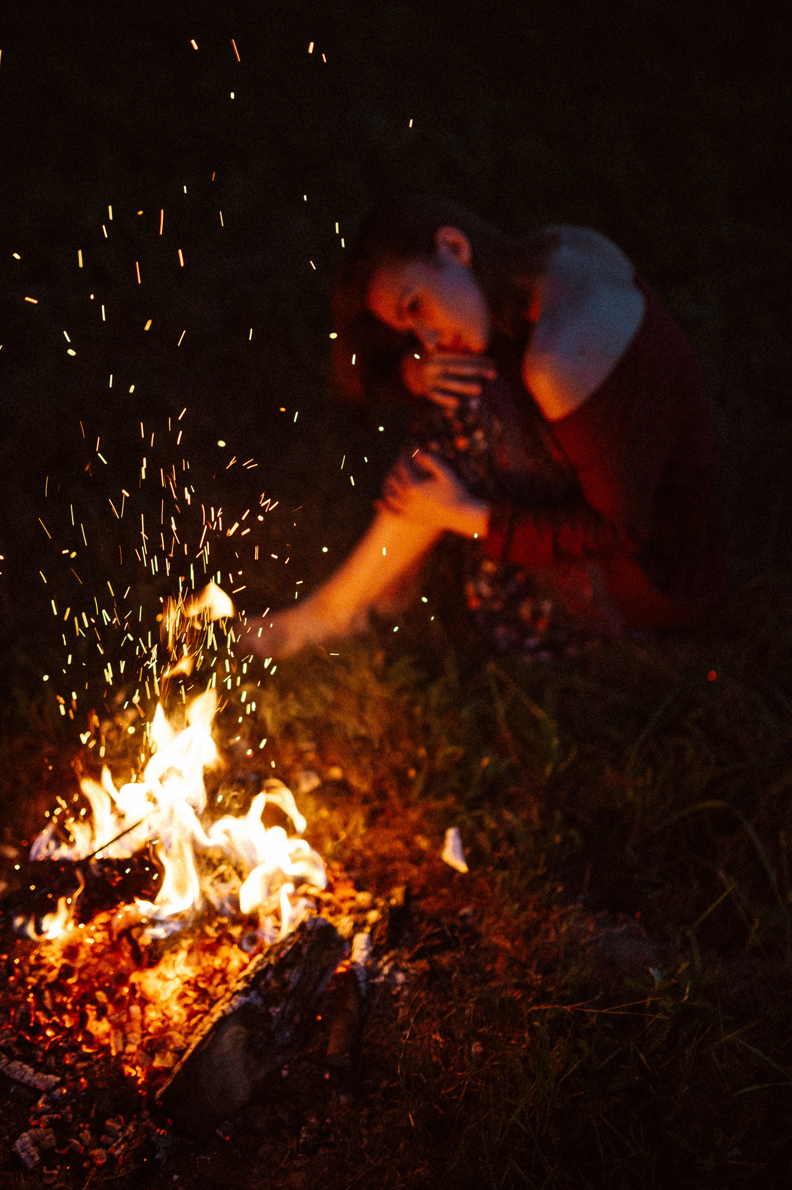 Фотосессия с огнем, Лина. Фотограф ПИТЕР СПБ Надежда Баранова