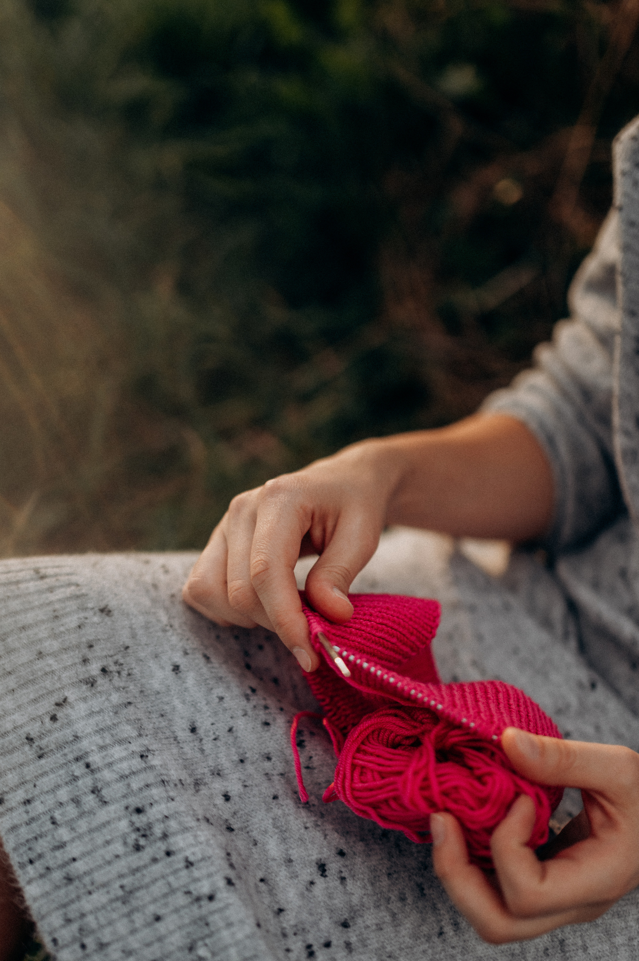 Контент-фотосессия, Полина, вязание. Фотограф ПИТЕР СПБ Надежда Баранова