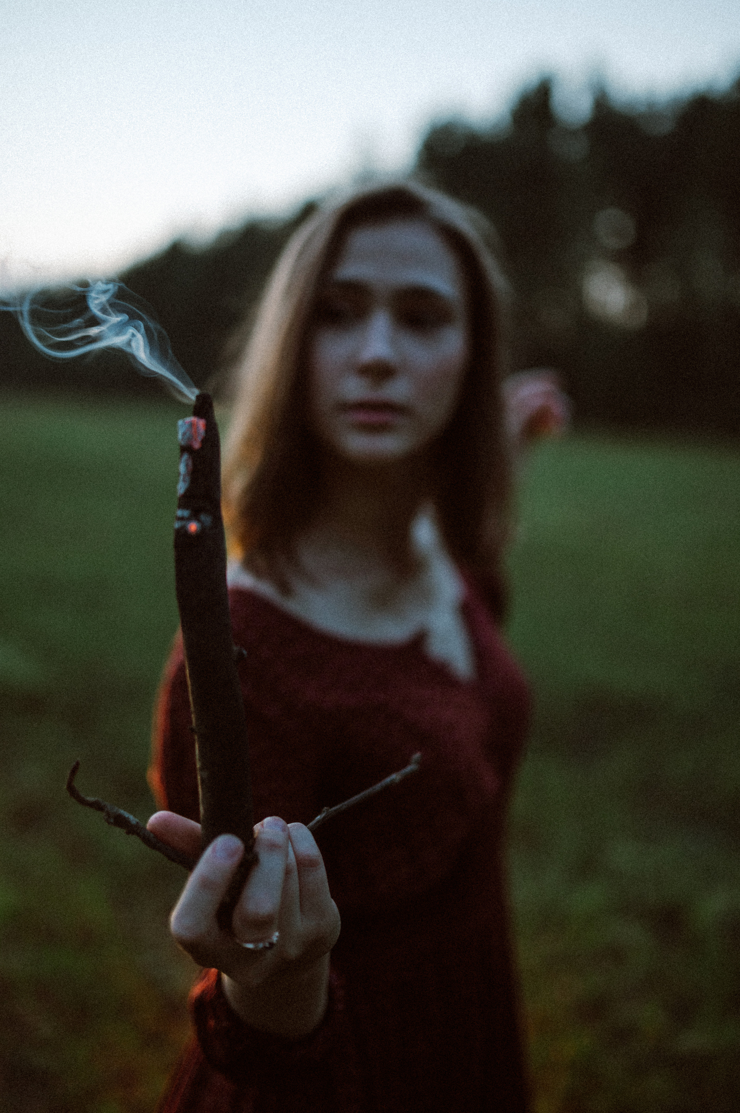 Фотосессия с огнем, Лина. Фотограф ПИТЕР СПБ Надежда Баранова