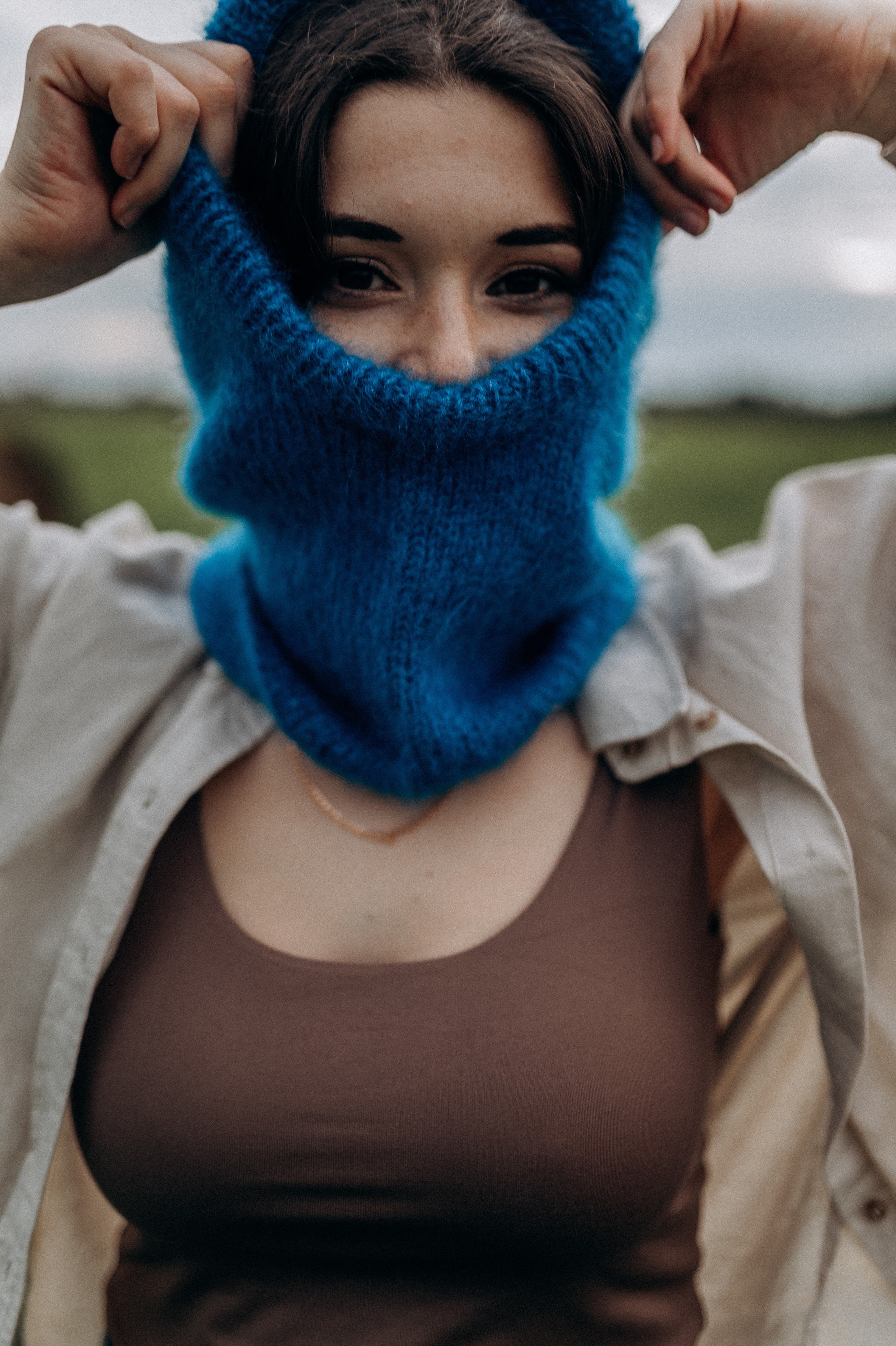 Контент-фотосессия, Полина, вязание. Фотограф ПИТЕР СПБ Надежда Баранова