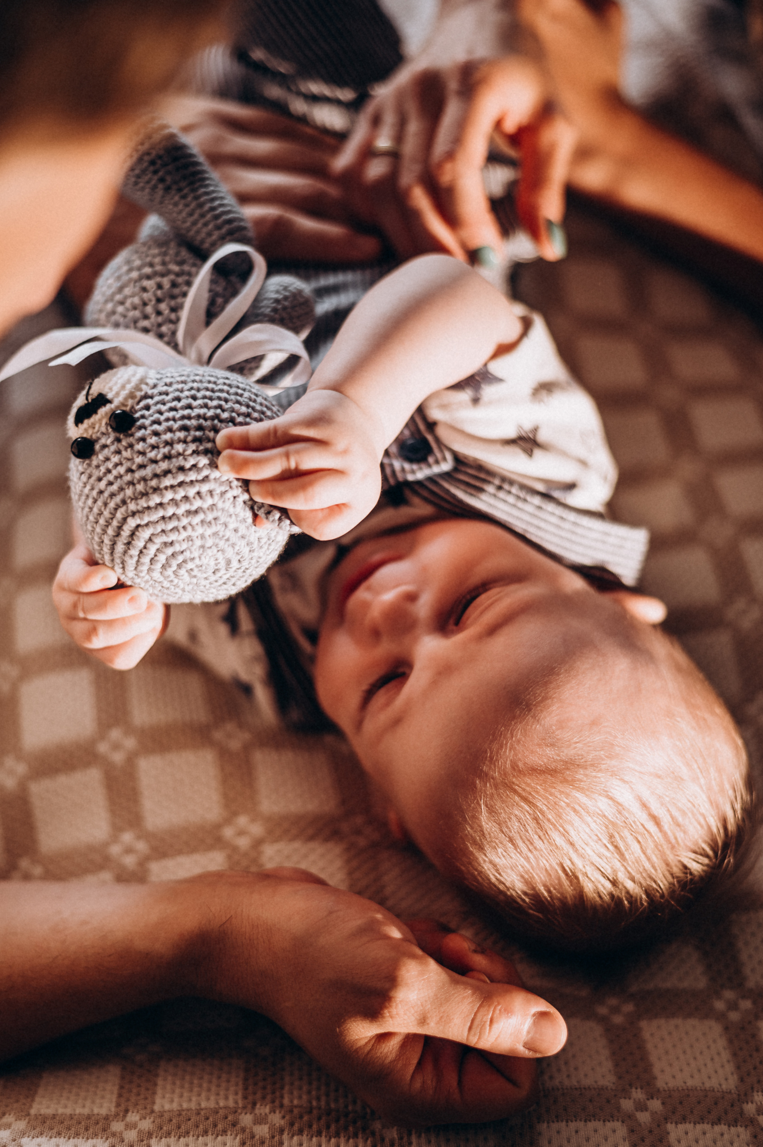 Катюша с семьей, домашняя фотосессия. Фотограф ПИТЕР СПБ Надежда Баранова