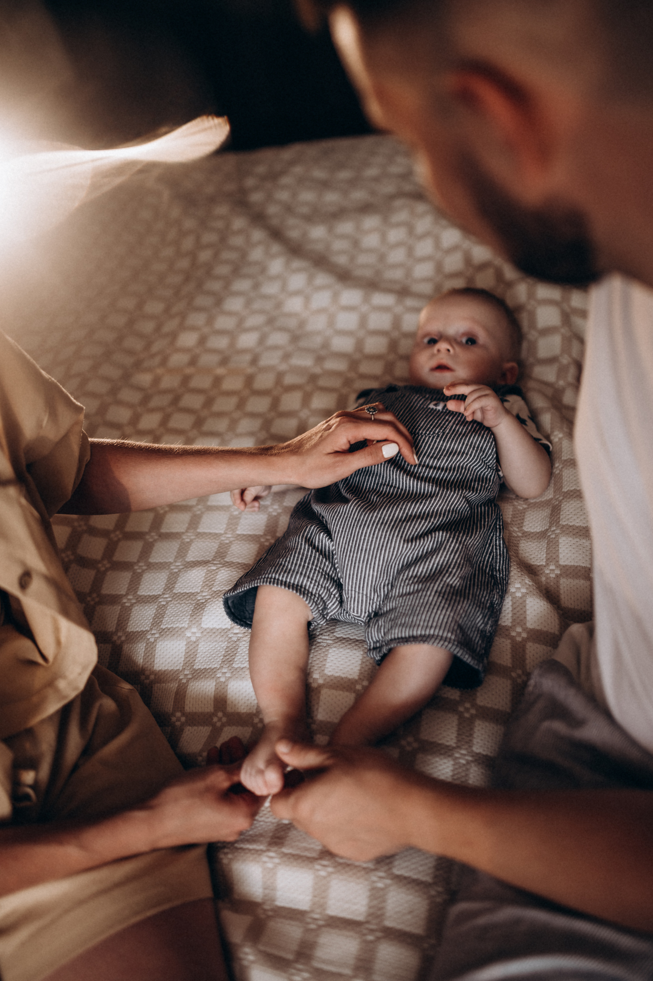 Катюша с семьей, домашняя фотосессия. Фотограф ПИТЕР СПБ Надежда Баранова