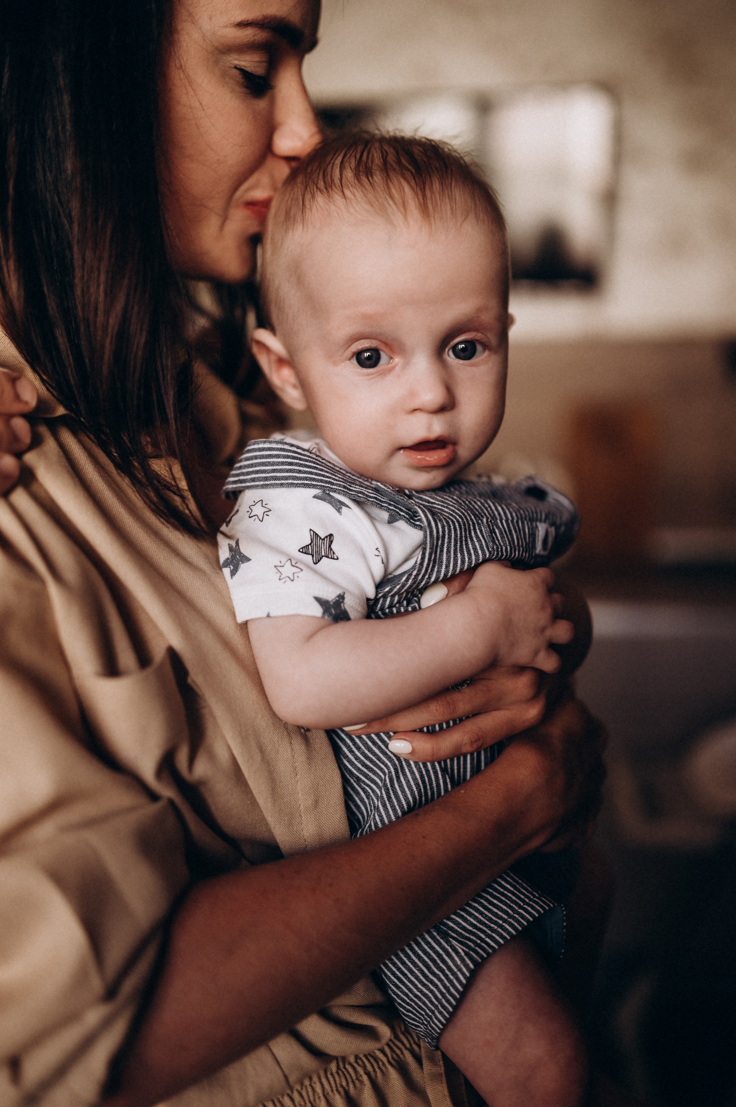 Катюша с семьей, домашняя фотосессия. Фотограф ПИТЕР СПБ Надежда Баранова