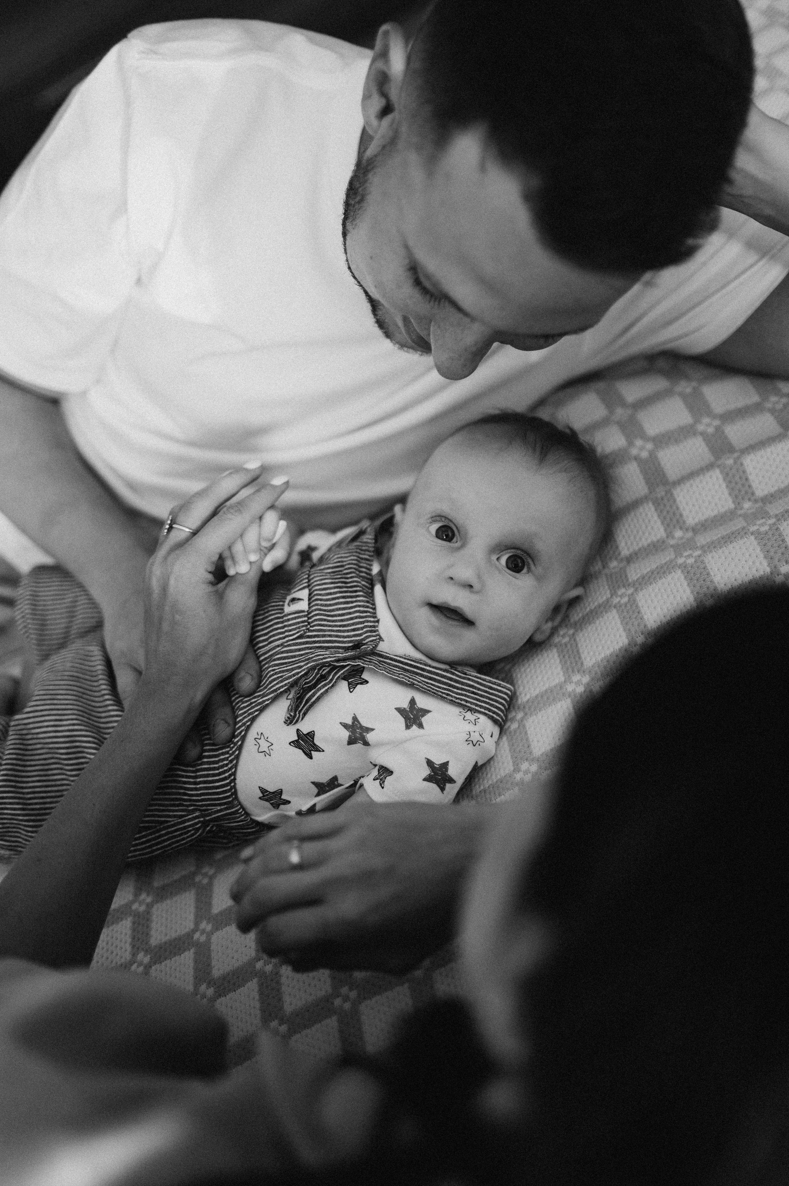 Катюша с семьей, домашняя фотосессия. Фотограф ПИТЕР СПБ Надежда Баранова