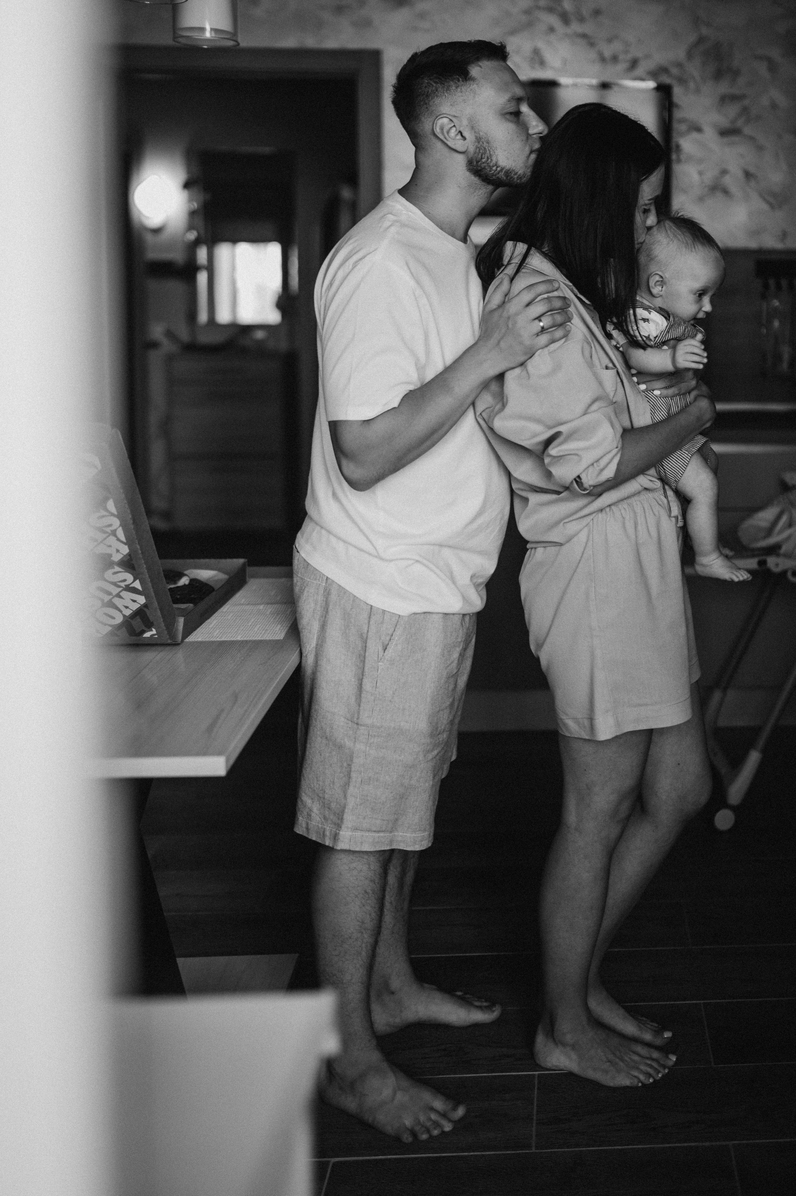 Катюша с семьей, домашняя фотосессия. Фотограф ПИТЕР СПБ Надежда Баранова