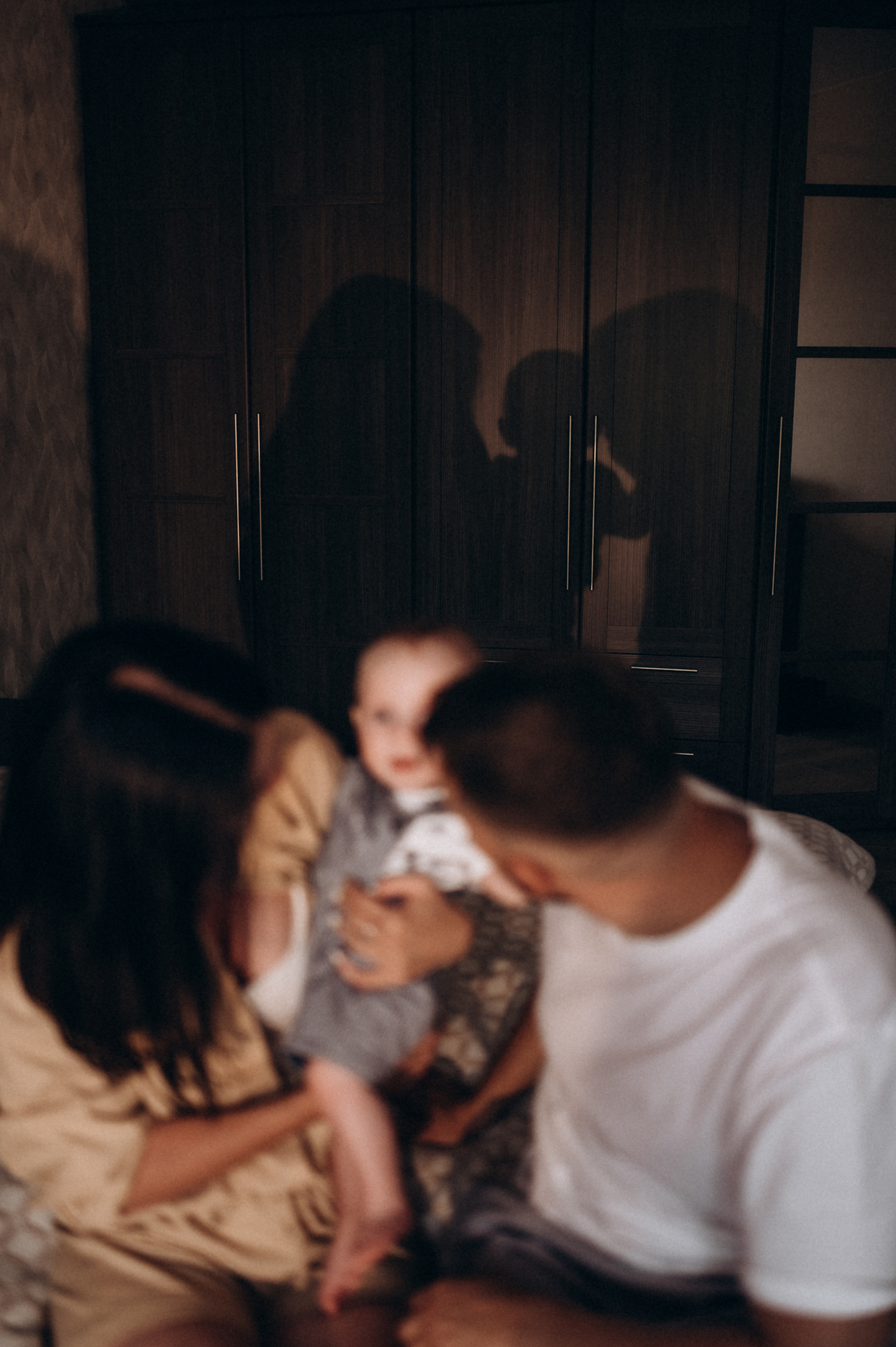 Катюша с семьей, домашняя фотосессия. Фотограф ПИТЕР СПБ Надежда Баранова