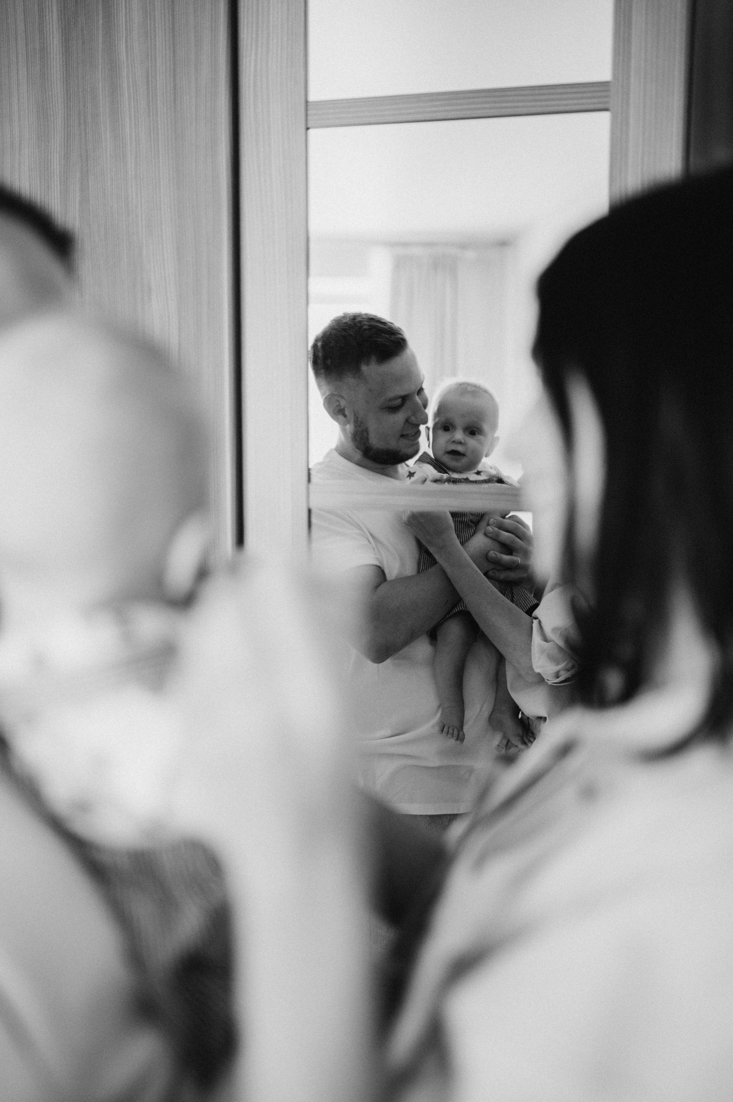 Катюша с семьей, домашняя фотосессия. Фотограф ПИТЕР СПБ Надежда Баранова